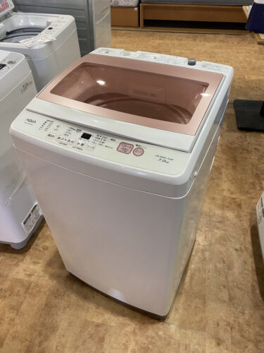 AQUA　AQW-KSGP7H（P）　洗濯機　買取　リサイクルショップ　愛品館市原店