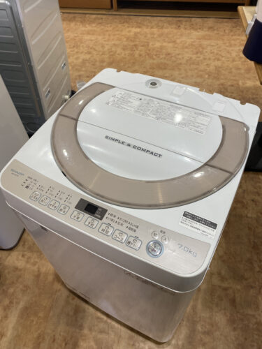 SHARP　ES-KS70T　洗濯機　買取　市原　リサイクルショップ愛品館市原店