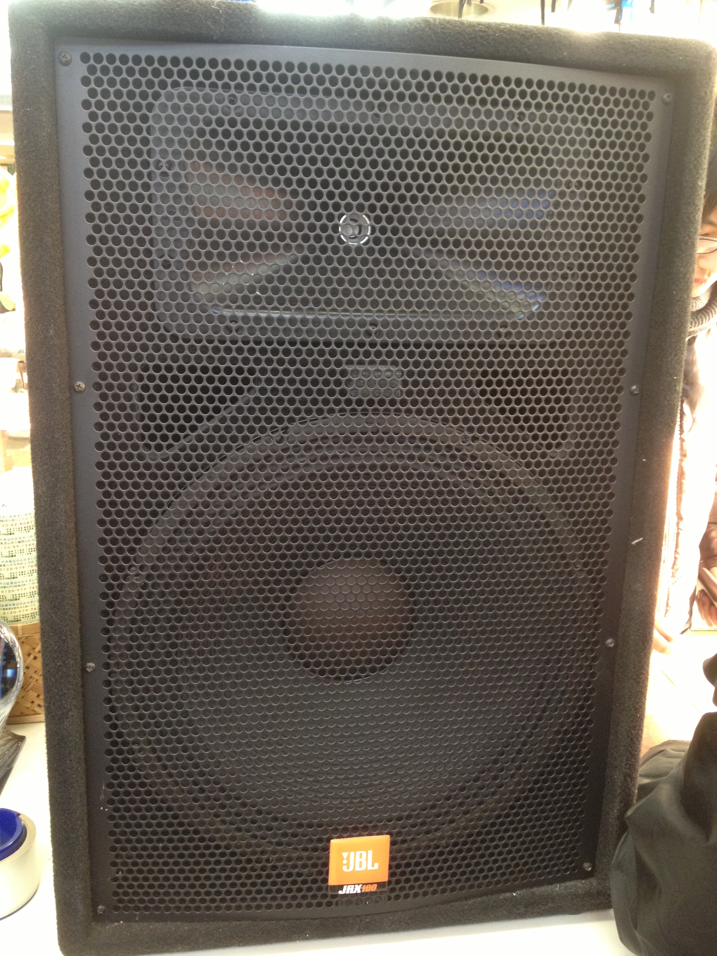JBL JRX100 ペア 慣らす JRX115
