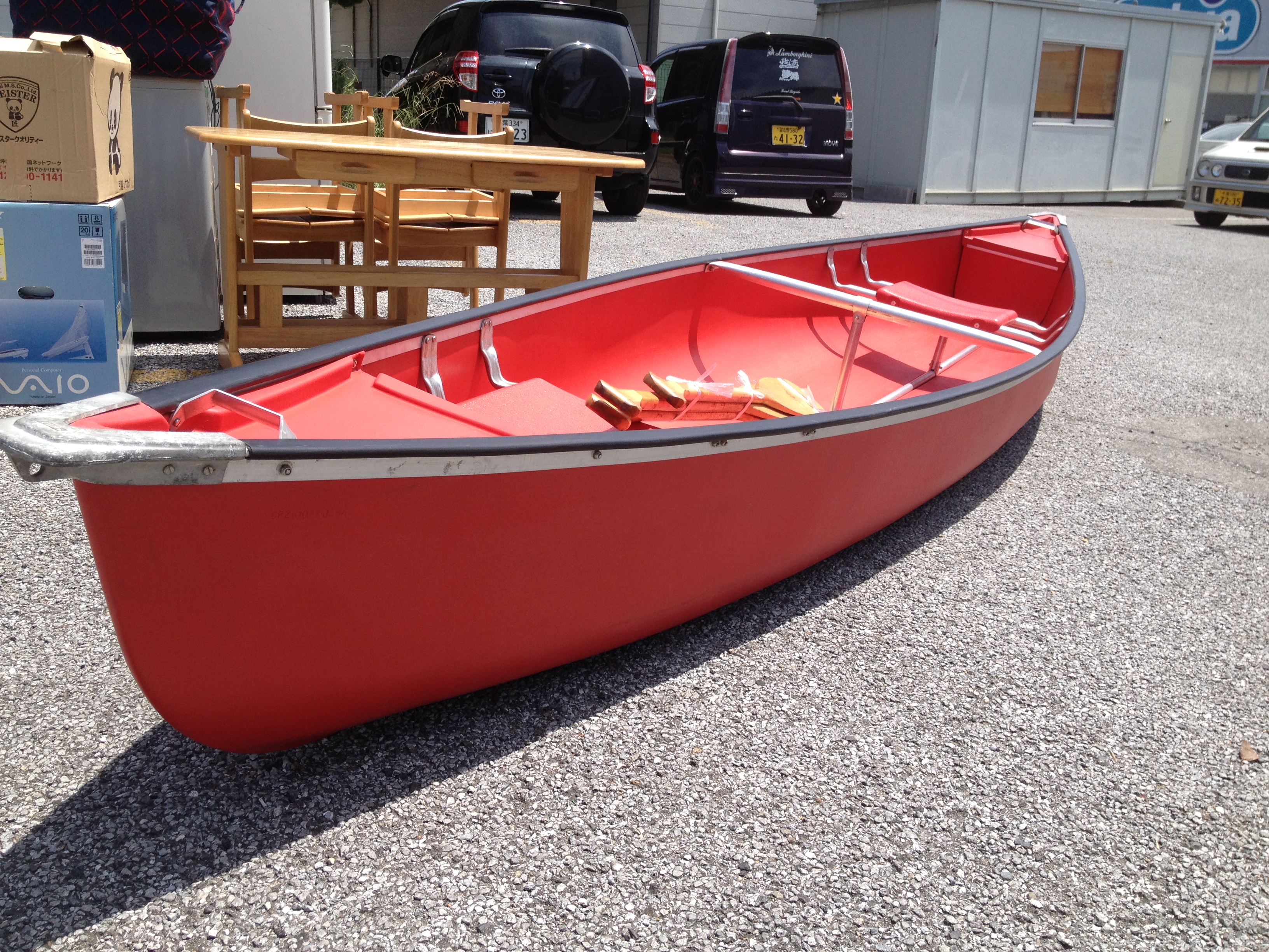 Lettmann レットマン 配送 カナディアンカヌー 15フィート 