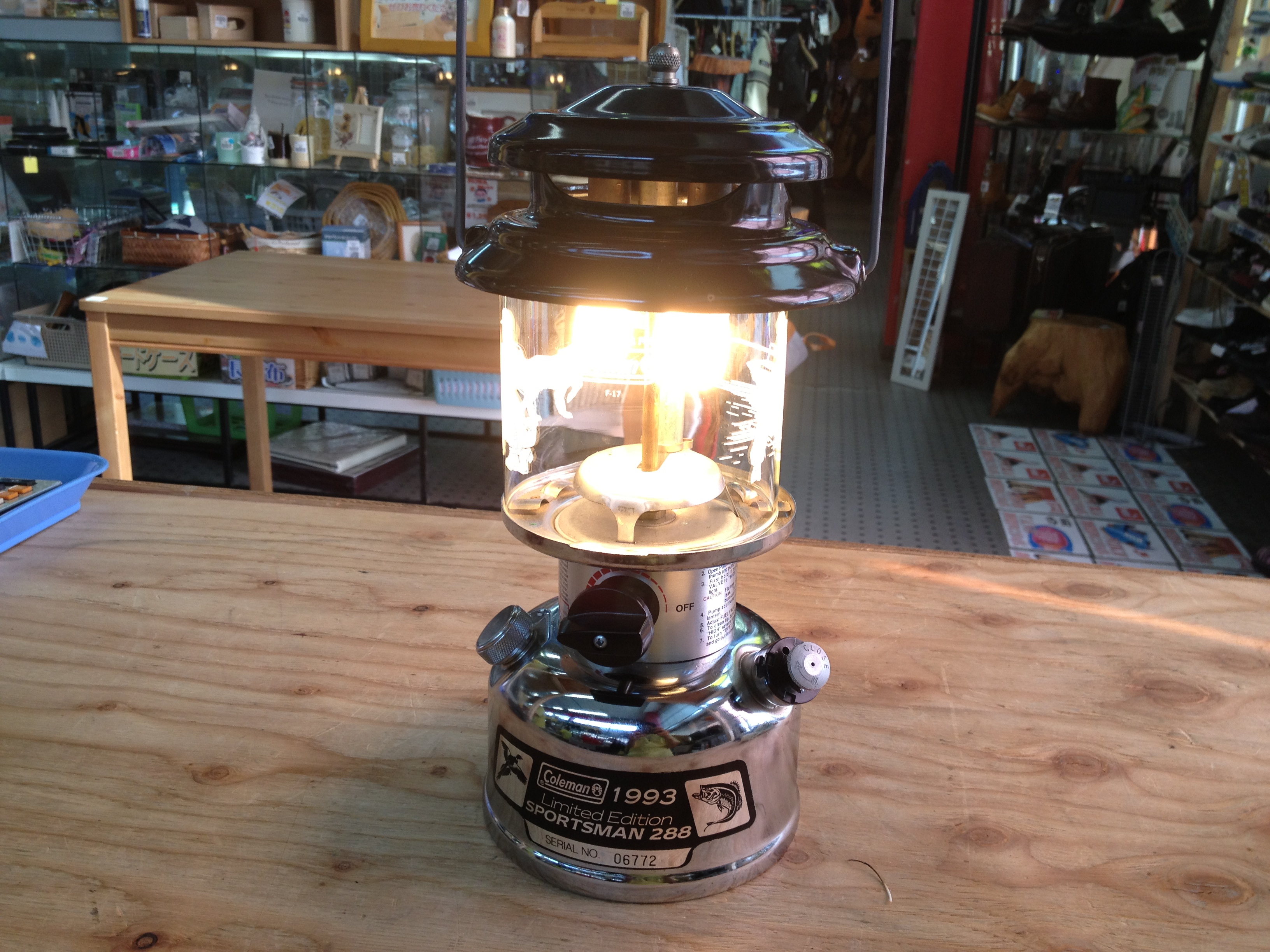Coleman 1993 Limited Edition SPORTSMAN 288 1993限定 買取致しました  