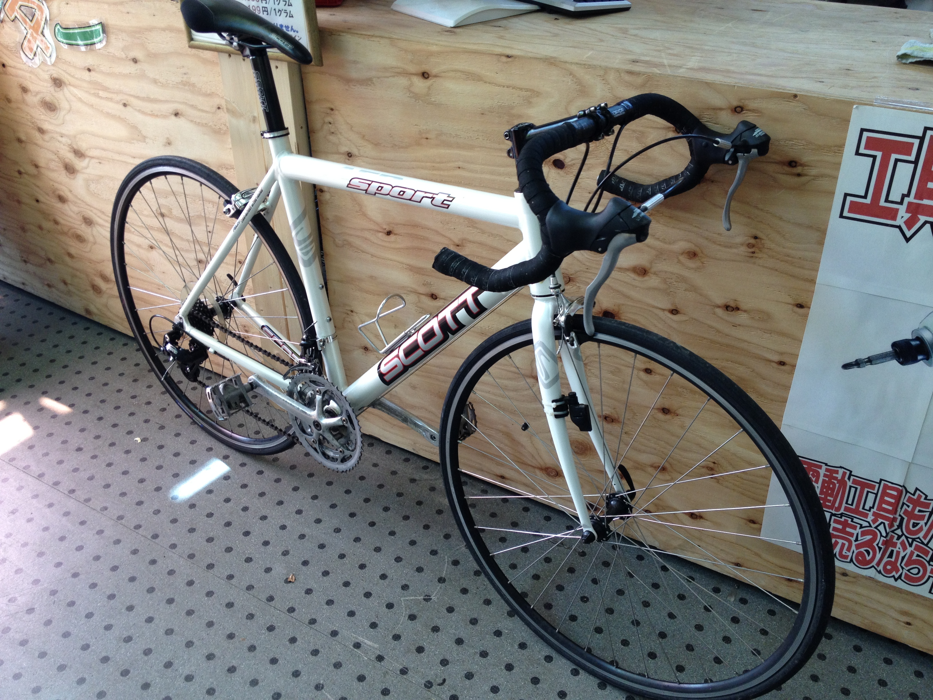 SCOTT AFD EXPERT 700C アルミ 3X8S 490mm ロード（Scott AFD