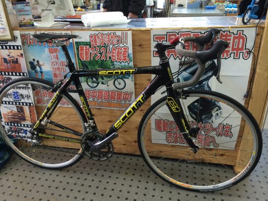 SCOTT CR1 TEAM ISSUE スコット チームイシュー フルカーボンロードレーサー 買取致しました！自転車中古販売買取 リサイクルショップ愛品館千葉店