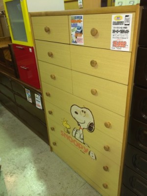 スヌーピー 7段チェスト 買取致しました｜愛品館千葉店 | リサイクル 