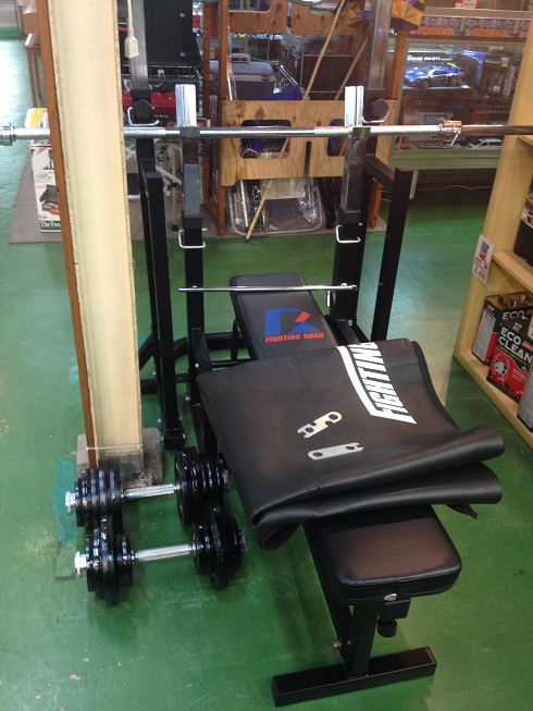 FIGHTINGROAD ファイティングロード プロスクワット台 バーベル他 