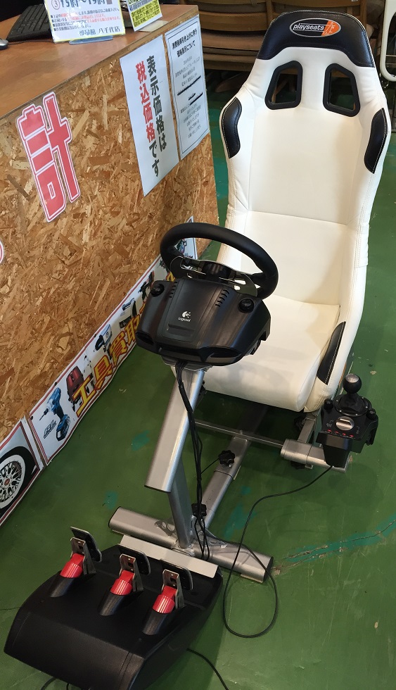 » プレイシートエボリューション G25 レーシング ホイール 買取致しました｜愛品館八千代店 | リサイクルショップ 中古品の買取は愛品