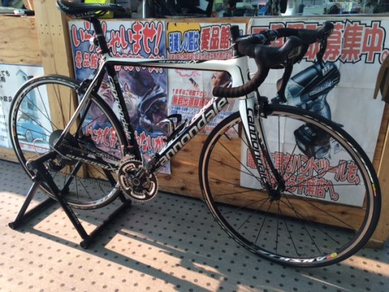 CANNONDALE SUPERSIX 5 キャノンデール スーパーシックス5 2012年モデル買取致しました！自転車中古販売買取 リサイクルショップ愛品館千葉店