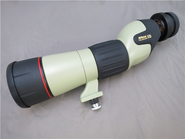 【本物新品保証】 Nikon 単眼望遠鏡 フィールドスコープ チャコールグレー FSED50CG