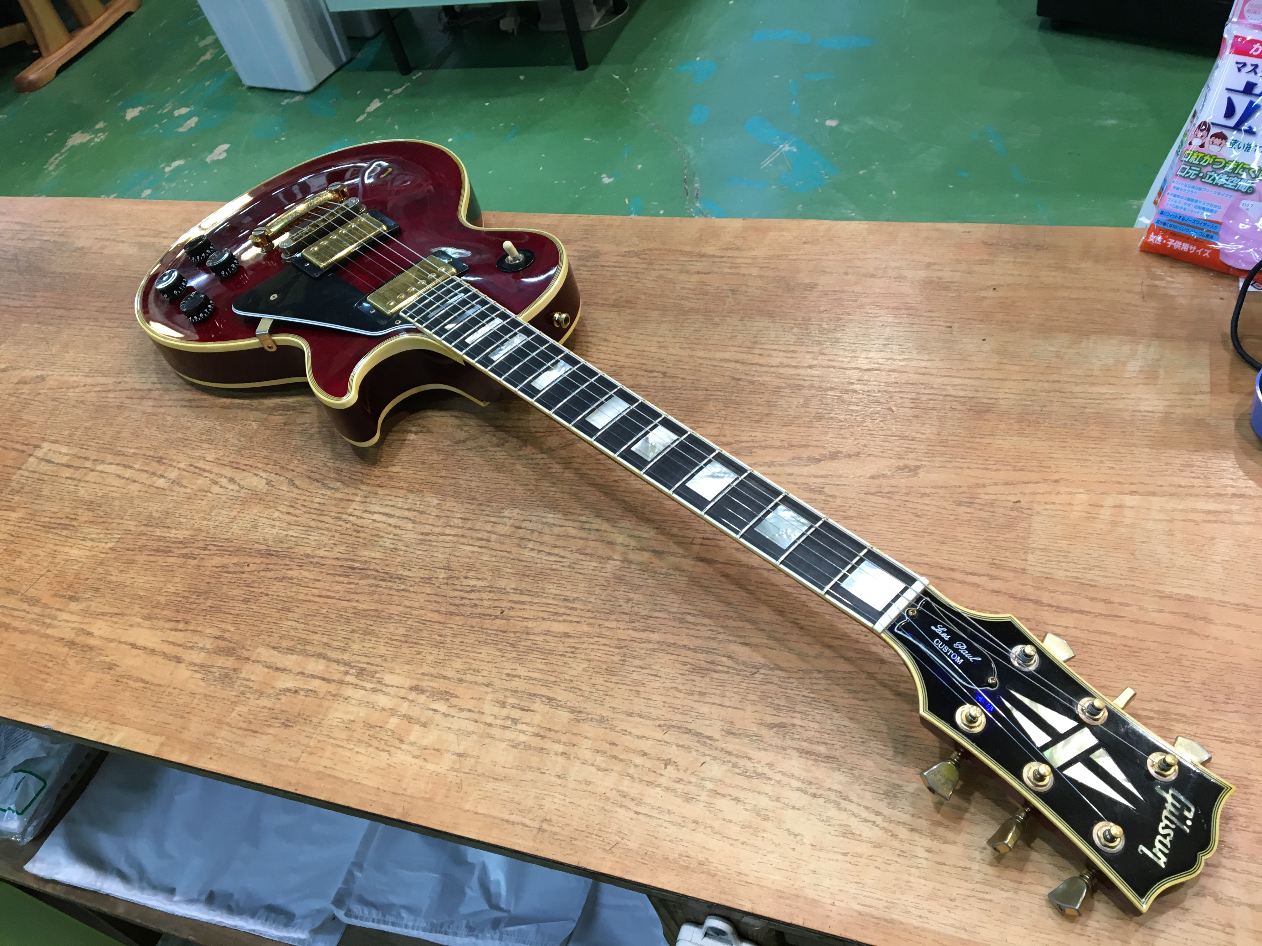 Gibson LesPaul Custom ギブソン レスポールカスタム 買取致しました 