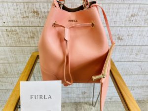 フルラ　ステイシー巾着型2WAYハンドバッグ