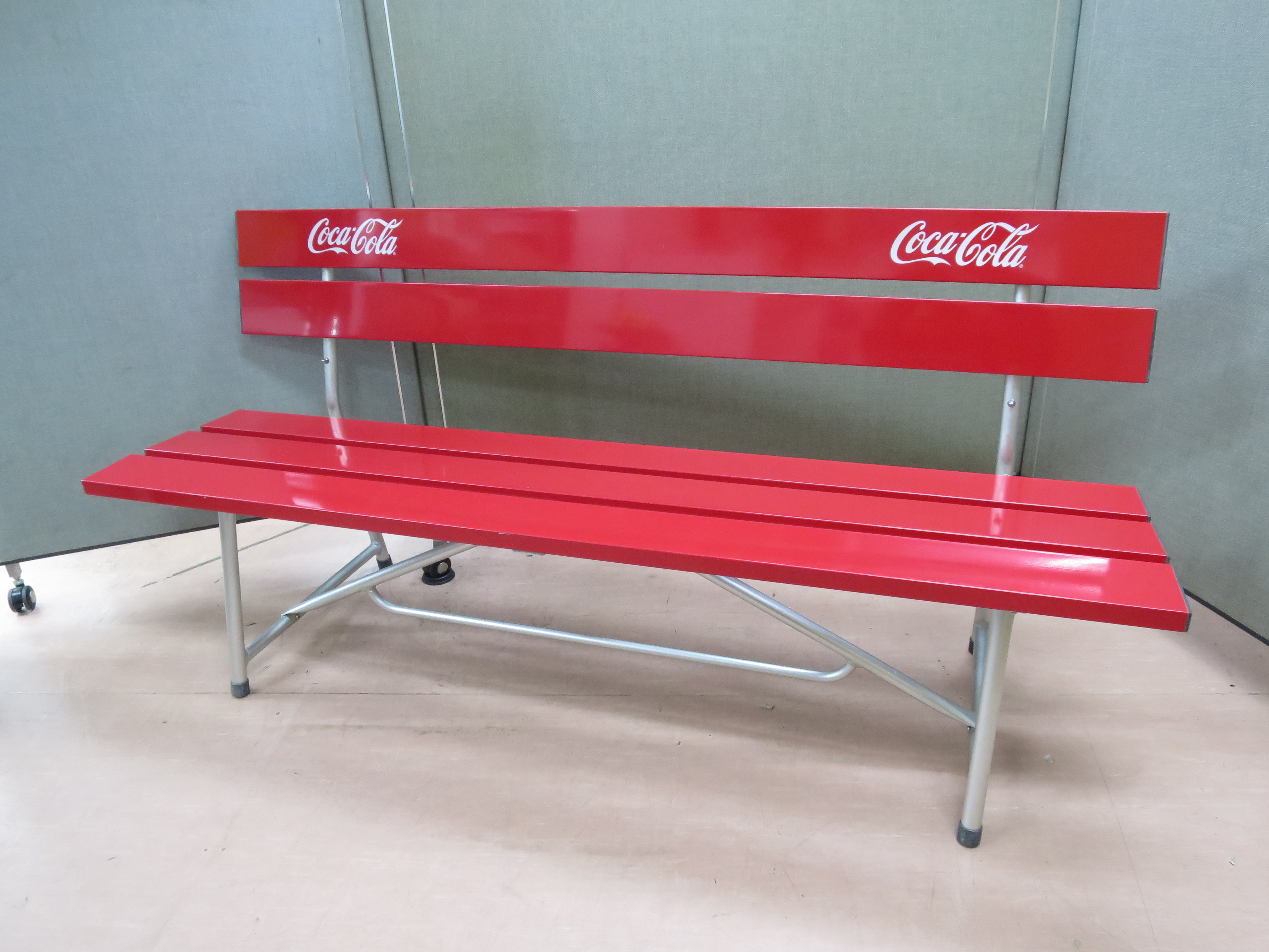 Coca-Cola コカコーラベンチ アルミ製 買取致しました|愛品館八千代店 