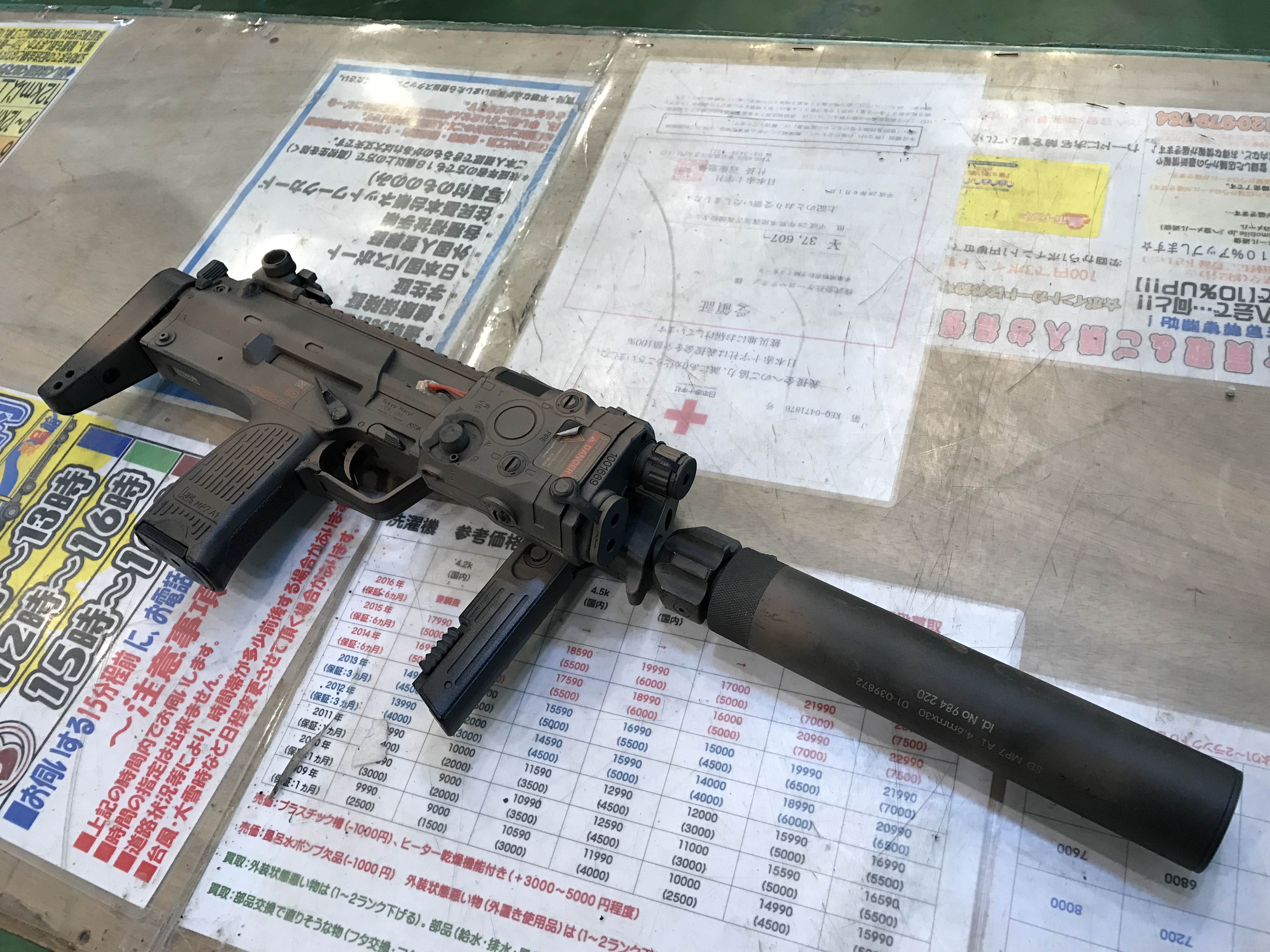 » 東京マルイ MP7A1 カスタム電動ガン買取致しました|愛品館八千代店 | リサイクルショップ 中古品の買取は愛品倶楽部・愛品館