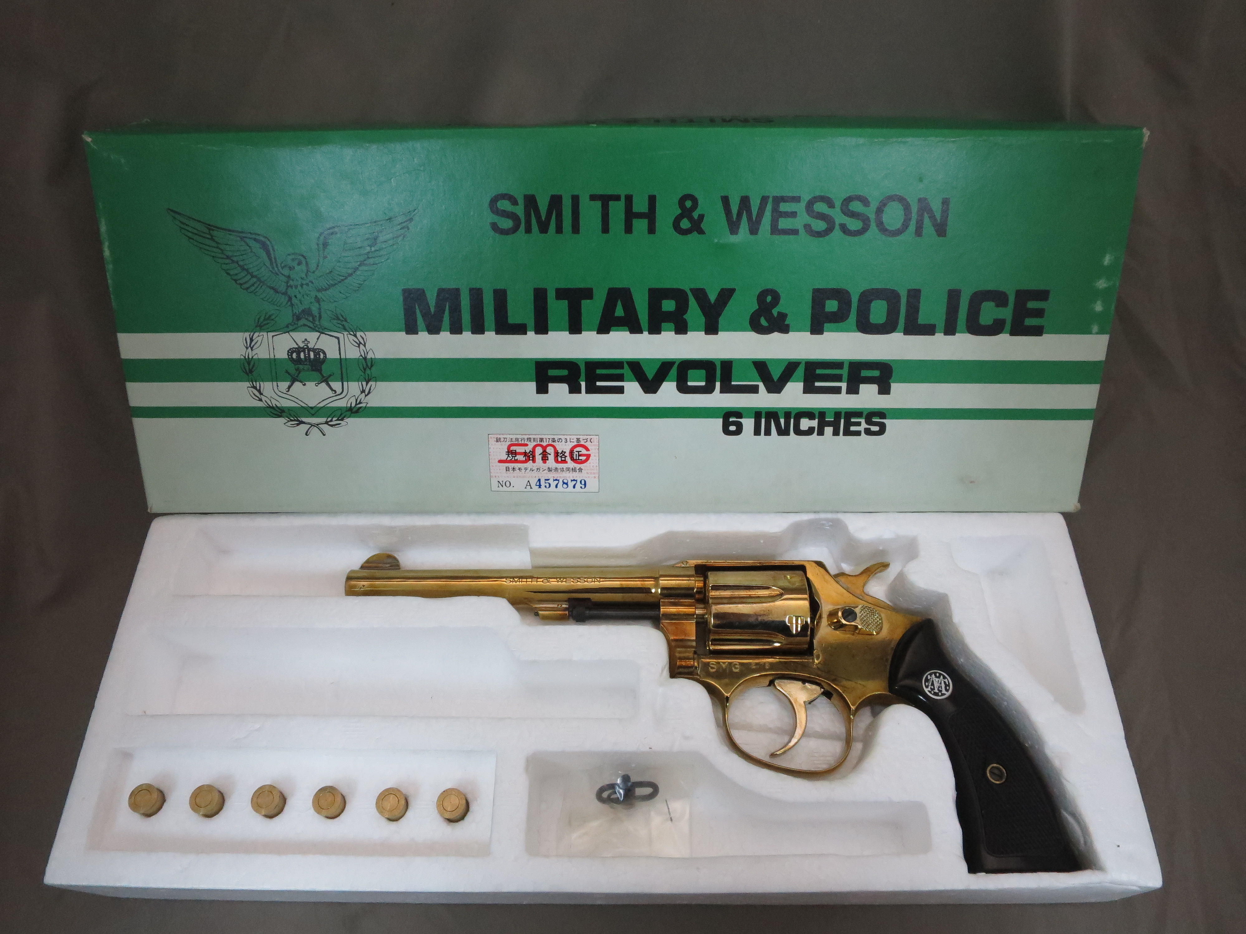 コクサイ 38 S&W SPECAL CTG ミリタリーポリス 6インチモデル コクサイ 38 S&W SPECAL CTG ミリタリーポリス 6インチモデル