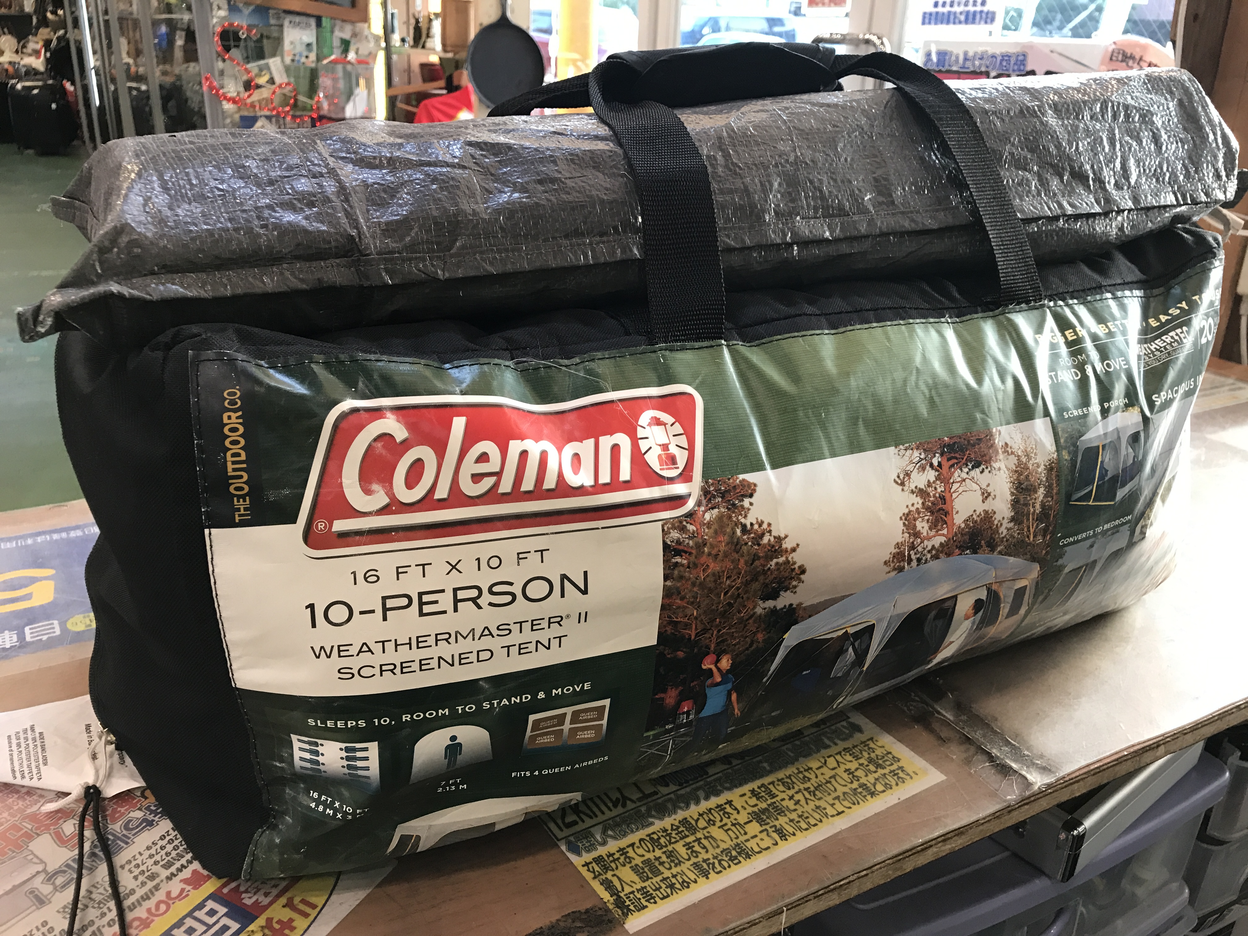 人気通販 ヤフオク! - Coleman コールマン 16'×10' SCREENED 10 PERSON