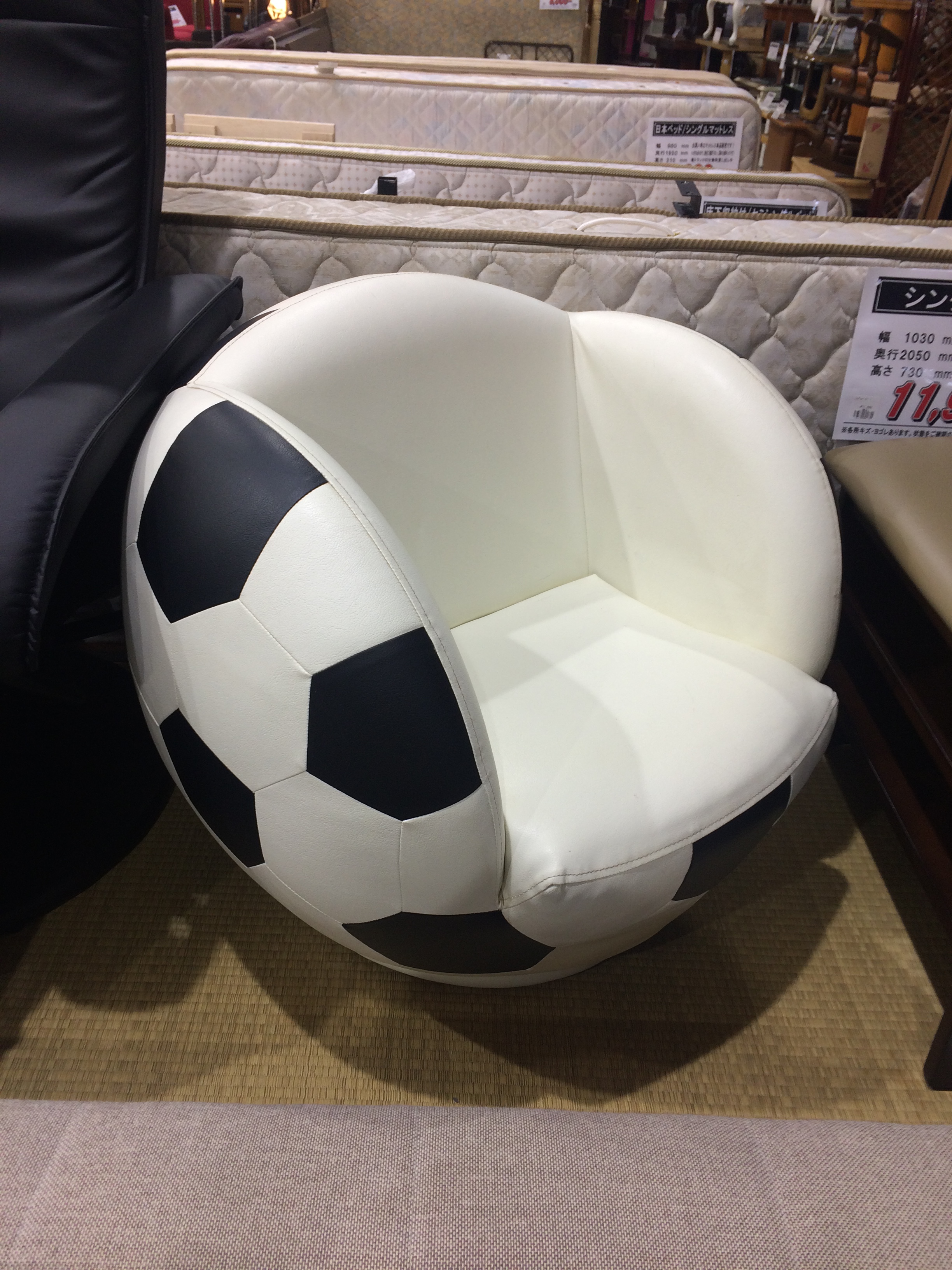 回転式サッカーボールソファ買取致しました｜愛品館千葉店 