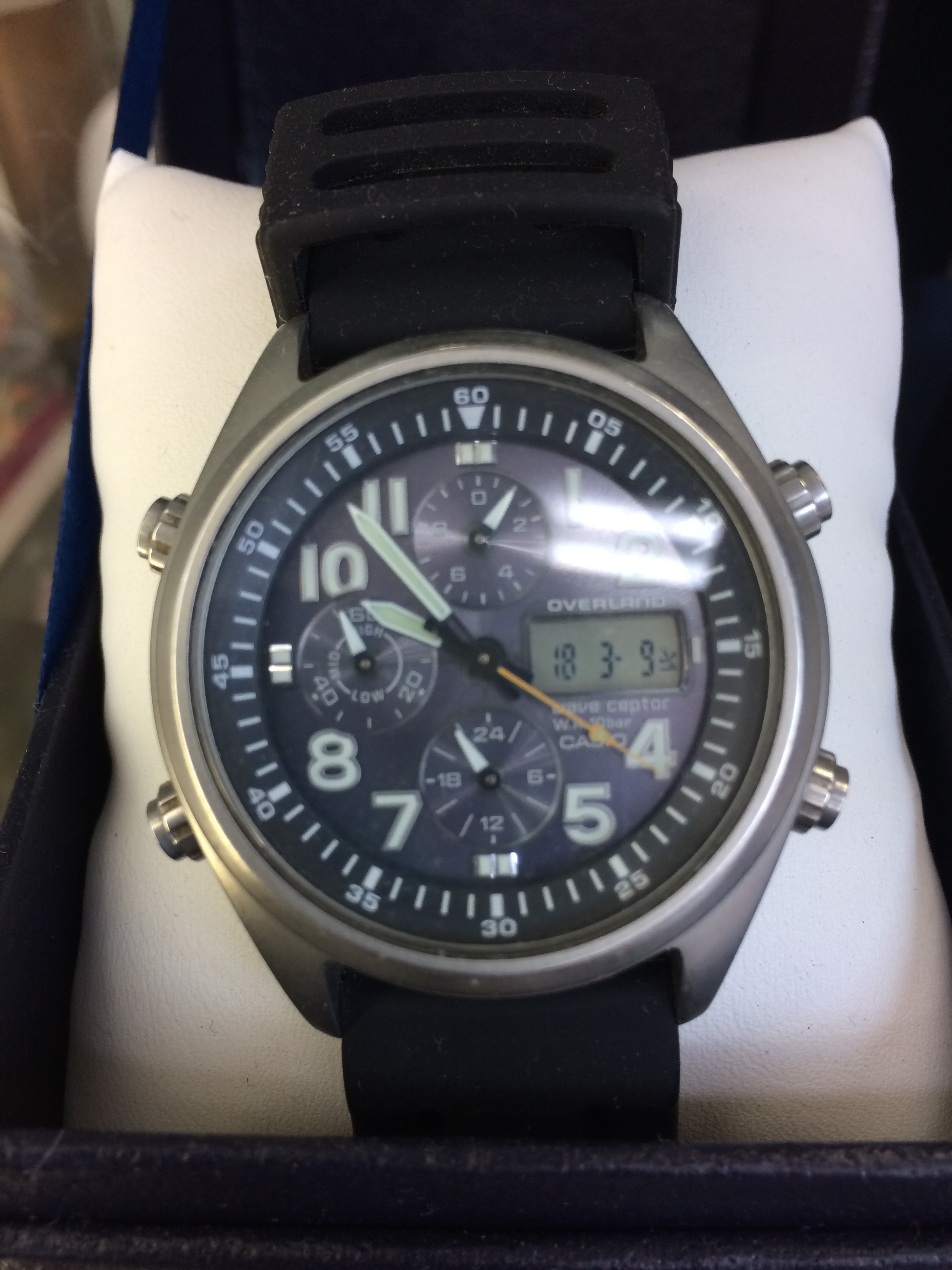 カシオ CASIO 腕時計 OVERLAND 入荷しました！ | リサイクルショップ 