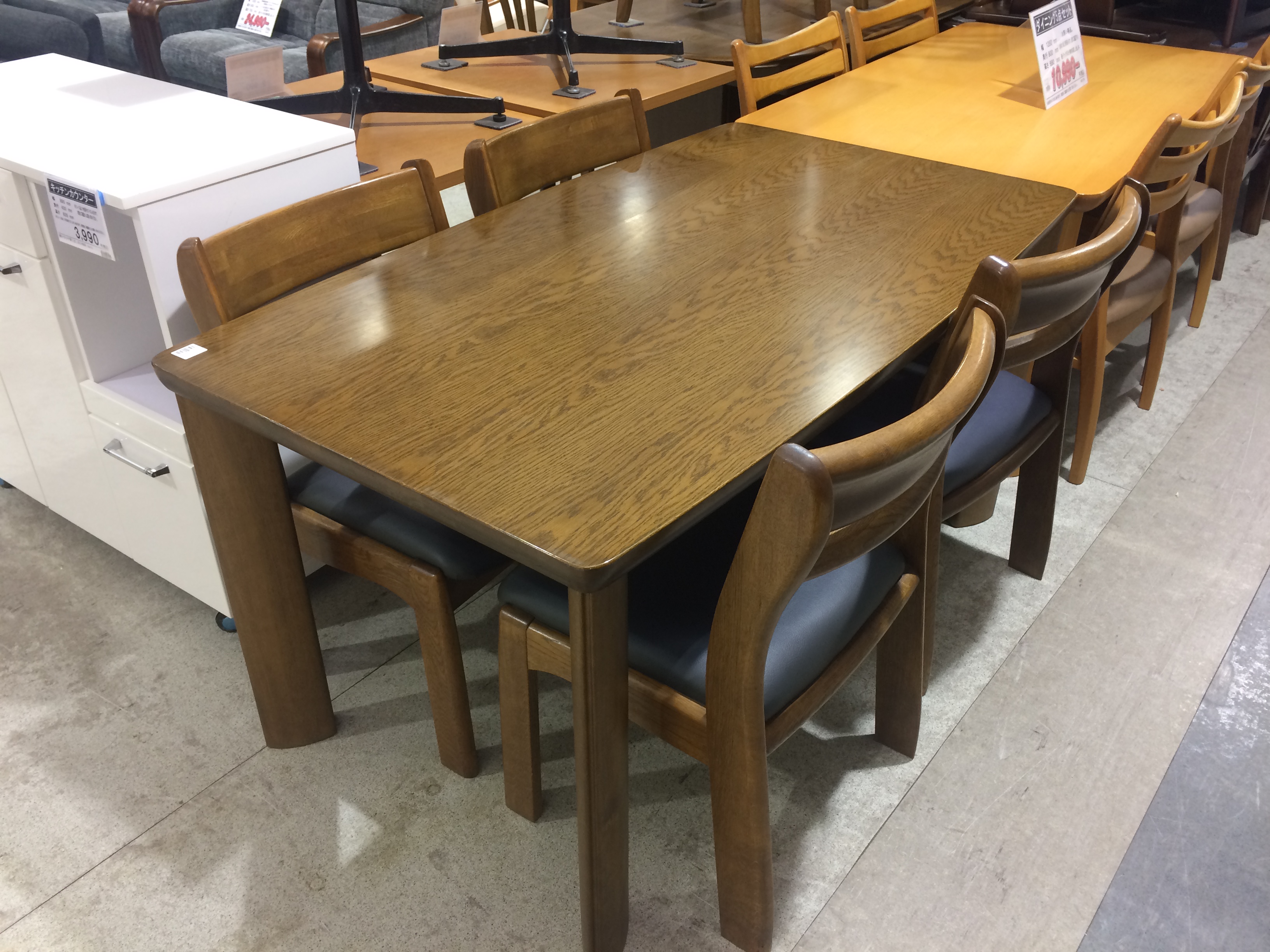 松田家具 ダイニング5点セット買取致しました｜愛品館千葉店 