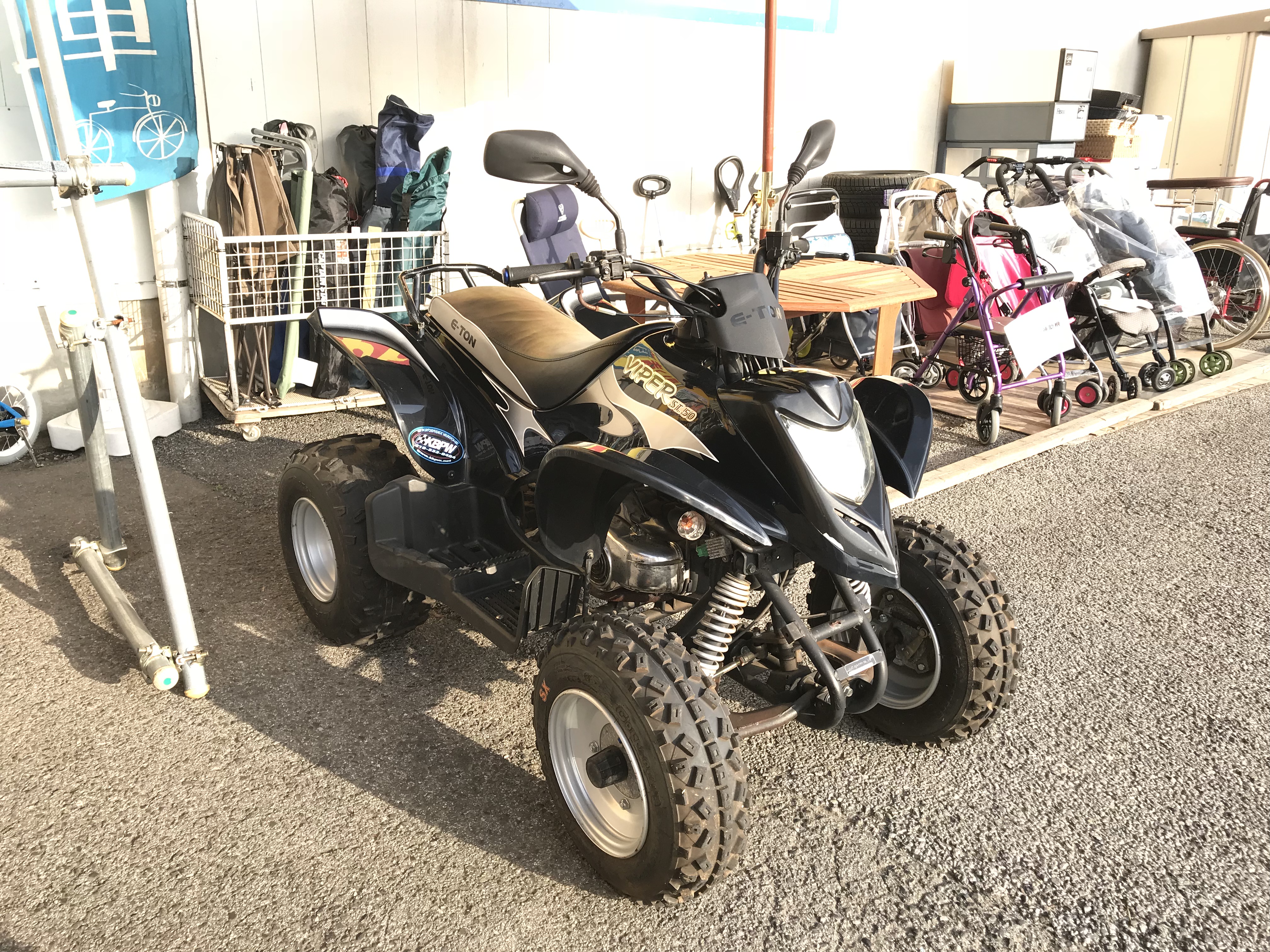 E Ton Viper St50 Atv バイパー4輪バギー買取致しました 原付バイク中古販売買取千葉八千代船橋習志野佐倉白井印西鎌ヶ谷 リサイクルショップ 中古品の買取は愛品倶楽部 愛品館