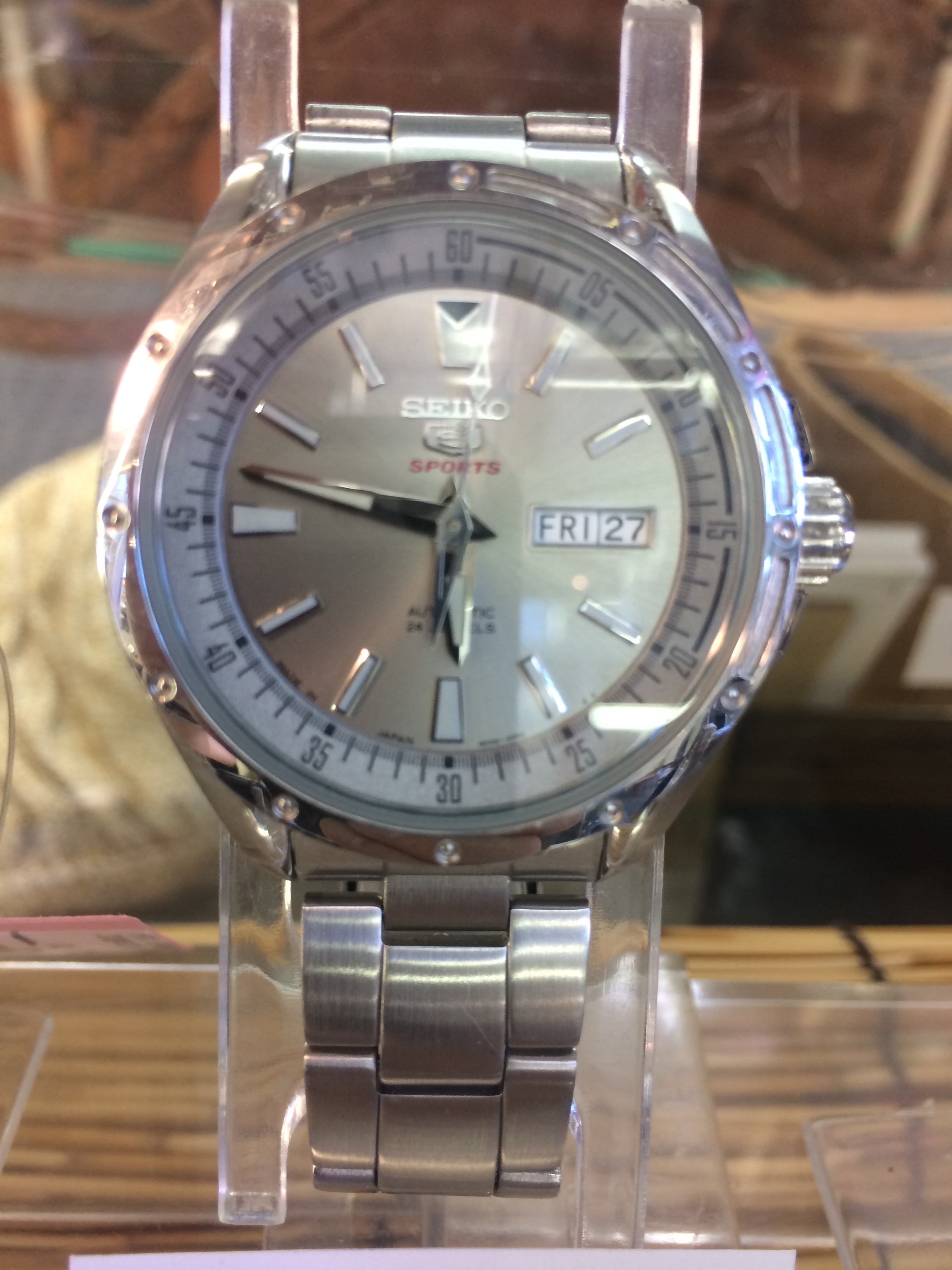 SEIKO セイコー 5SPORTS 5スポーツ 4R36-08E0 自動巻き デイデイト 