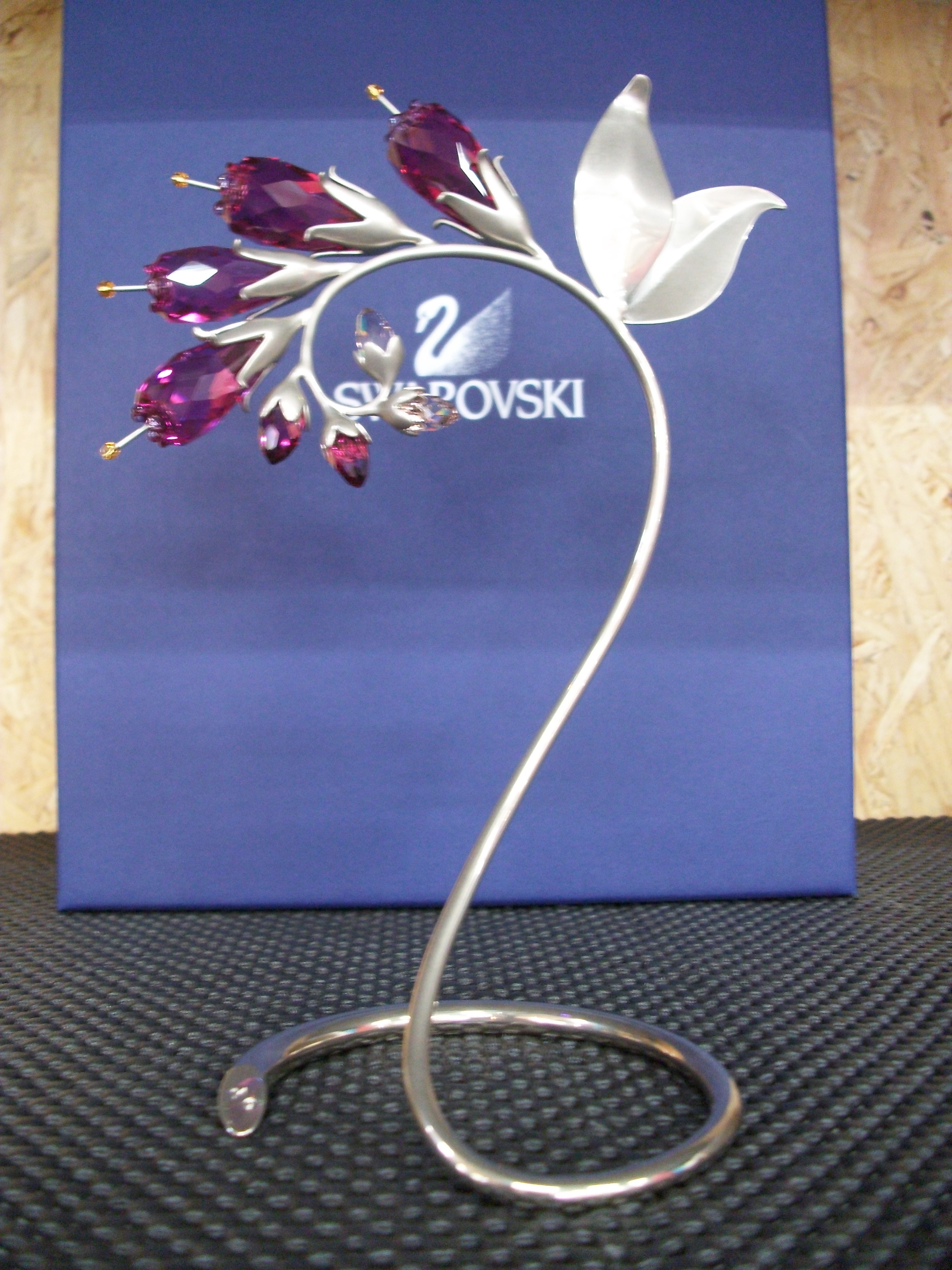 スワロフスキー Swarovski 花の置物