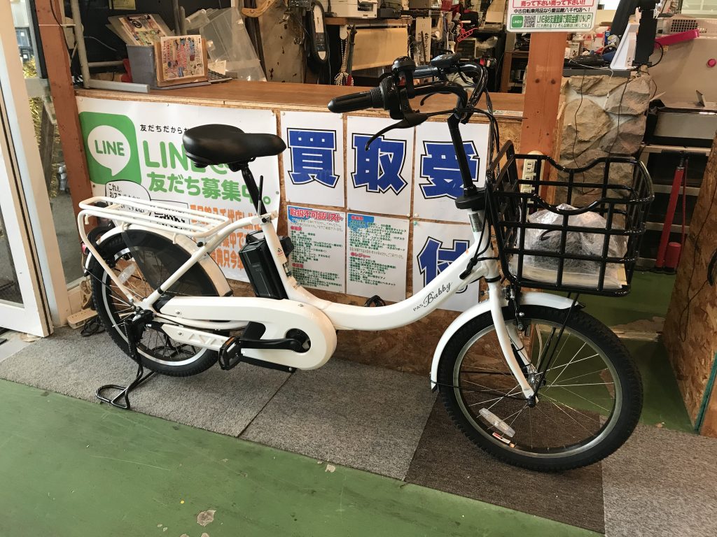 » YAMAHA PAS Babby ヤマハ パスバビー 電動アシスト自転車買取致しました|愛品館八千代店 | リサイクルショップ 中古品の