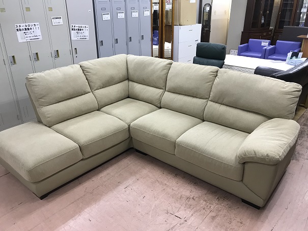 » (動画付)NITORI ニトリ コーナーソファ(ウォール2 LC BE)入荷！中古家具買取販売 リサイクルショップ愛品館八千代店