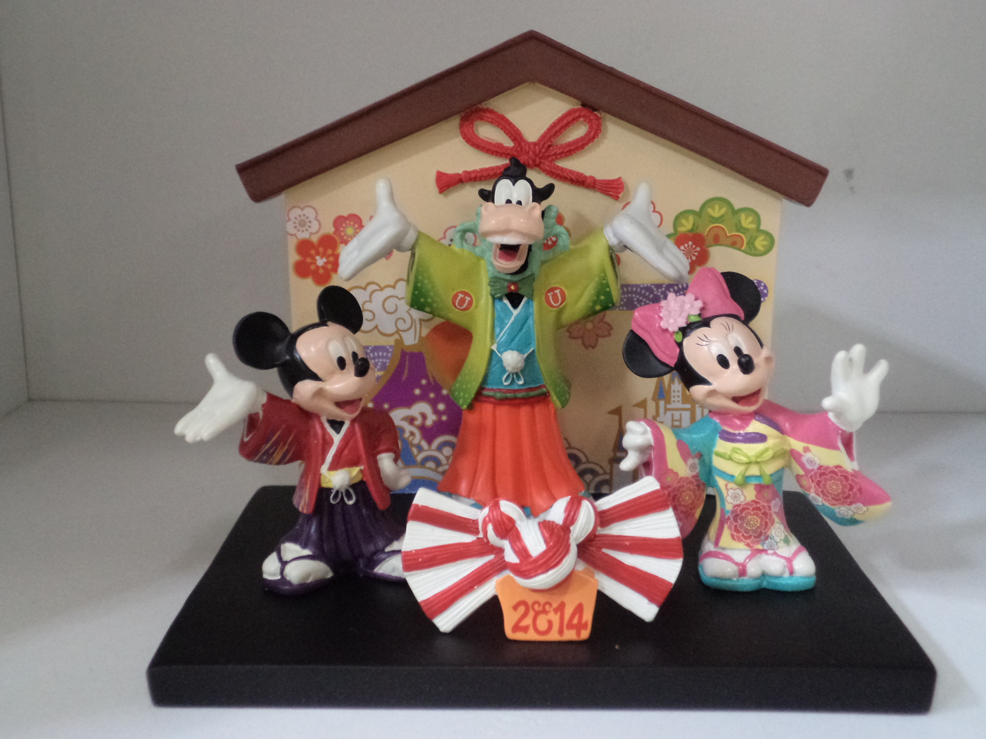 2014年 お正月 ディズニー フィギュアリン Disney