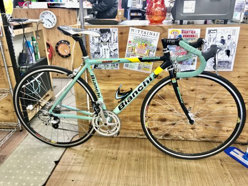 BIANCHIビアンキ GOLD RACE TEAM買取致しました！自転車中古販売買取 リサイクルショップ愛品館千葉店