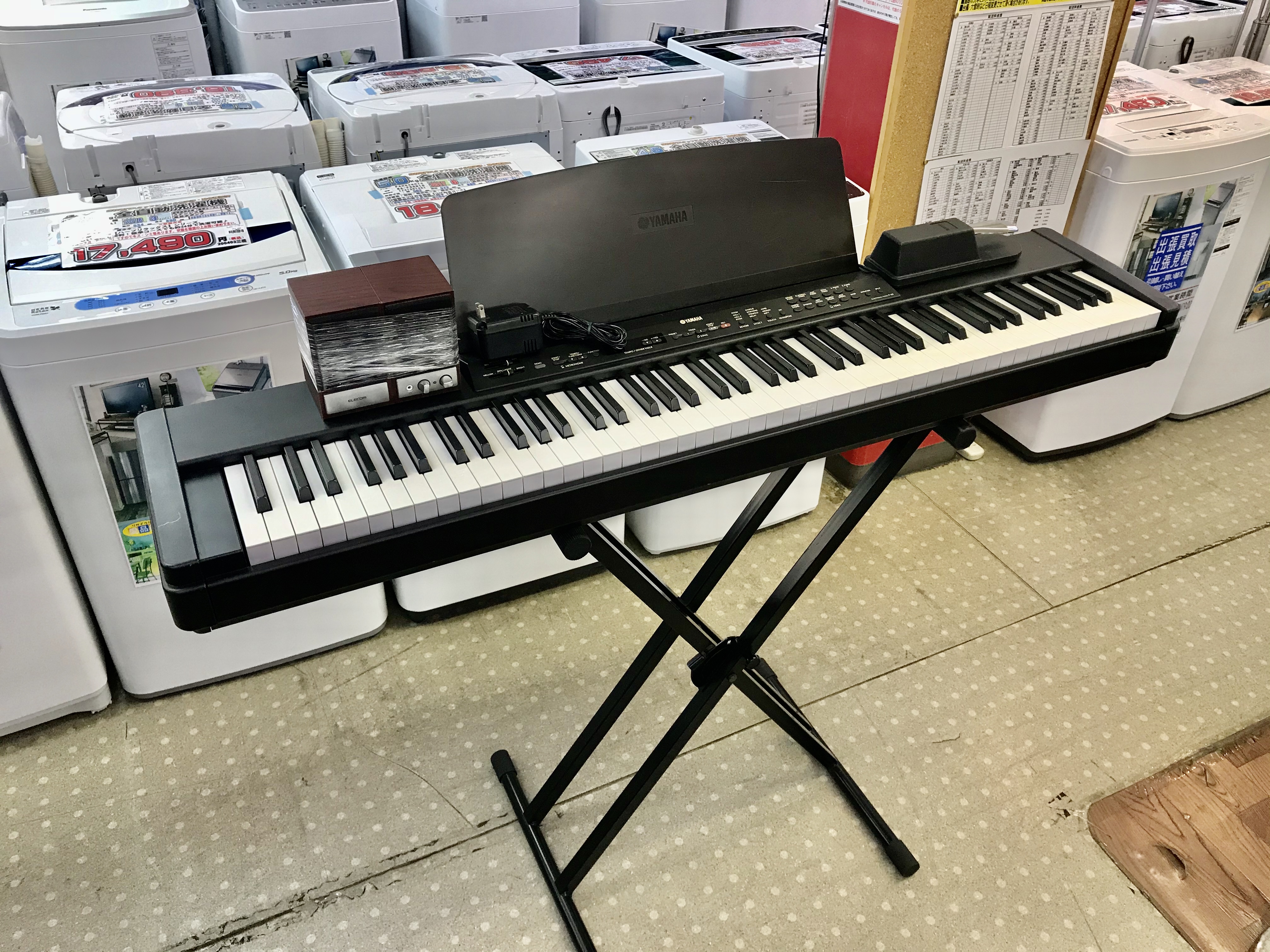 » YAMAHAヤマハ 88鍵盤電子ピアノ P-80買取致しました！ | リサイクルショップ 中古品の買取は愛品倶楽部・愛品館