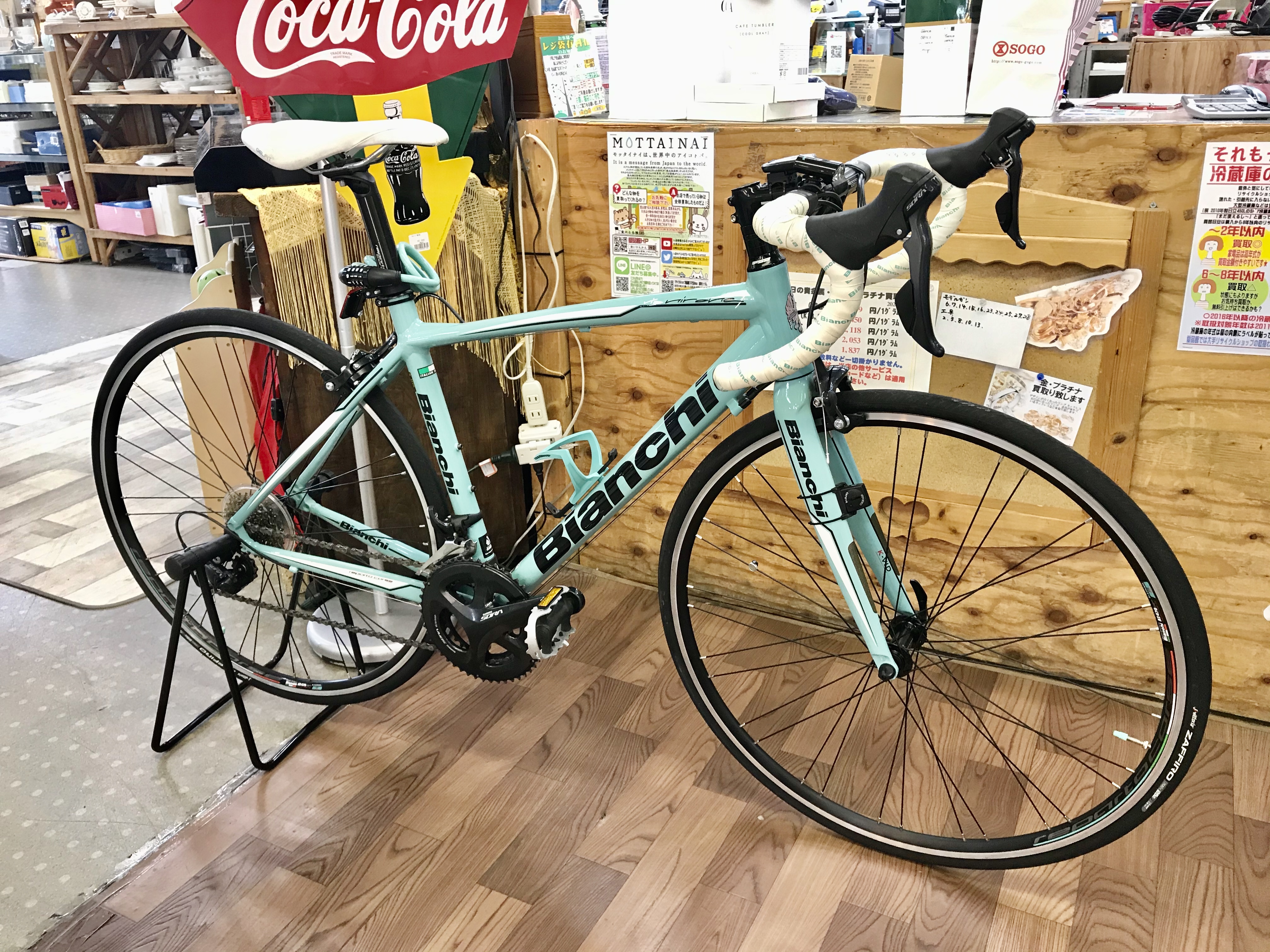 代引き手数料無料 ビアンキのグラベルロード！Bianchi・VIA Bianchi 7