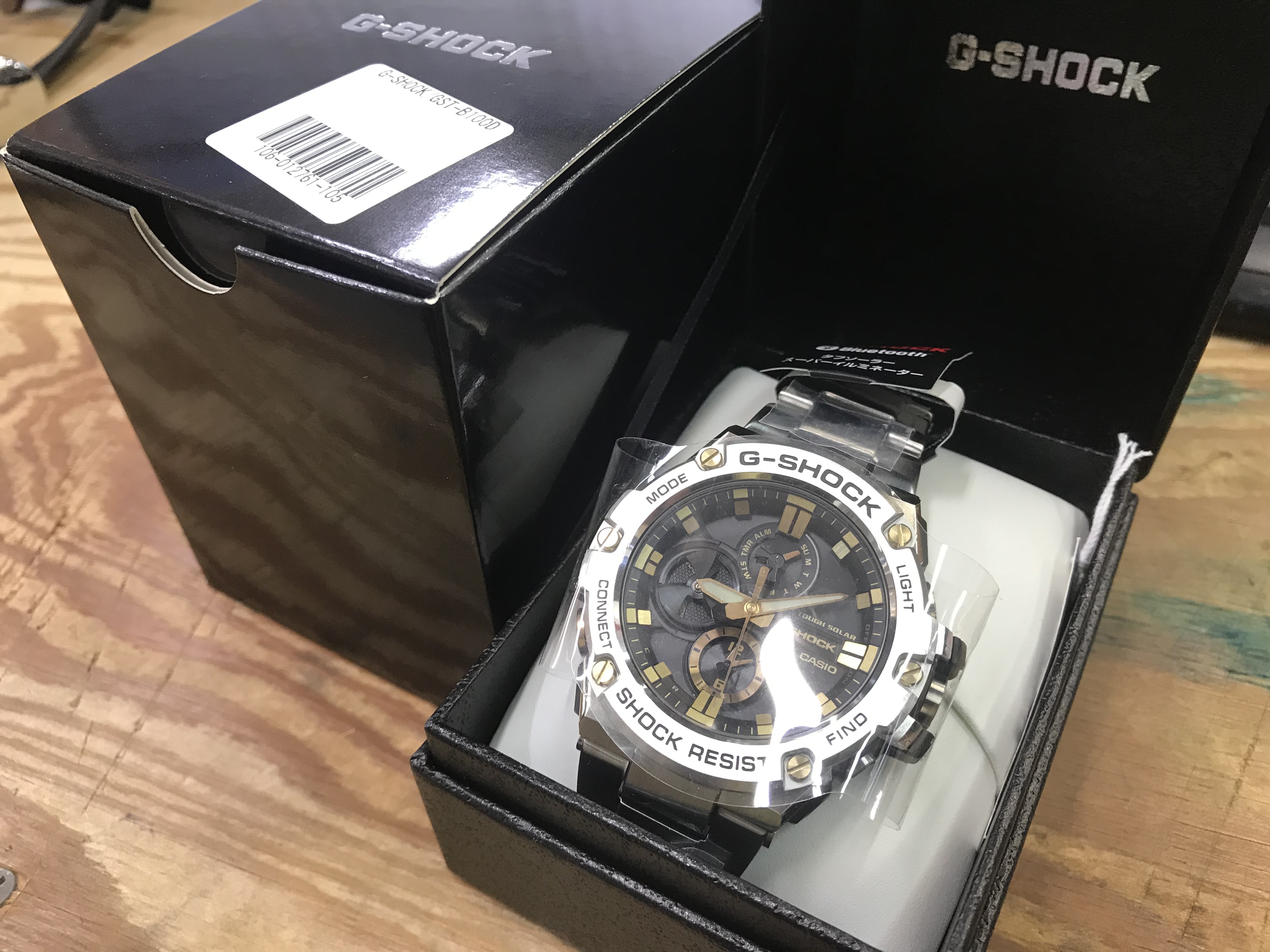 G-SHOCK G-STEEL GST-B100D-1A9JFタフネスクロノグラフ買取致しました ...