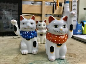 当時物招き猫･拝み猫買取致しました！インテリア置物販売買取 リサイクルショップ愛品館千葉店