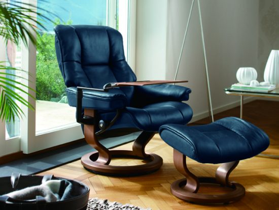 EKORNES Stressless Consul Classic ストレスレスチェア コンサル クラシック Mサイズ オットマン付買取