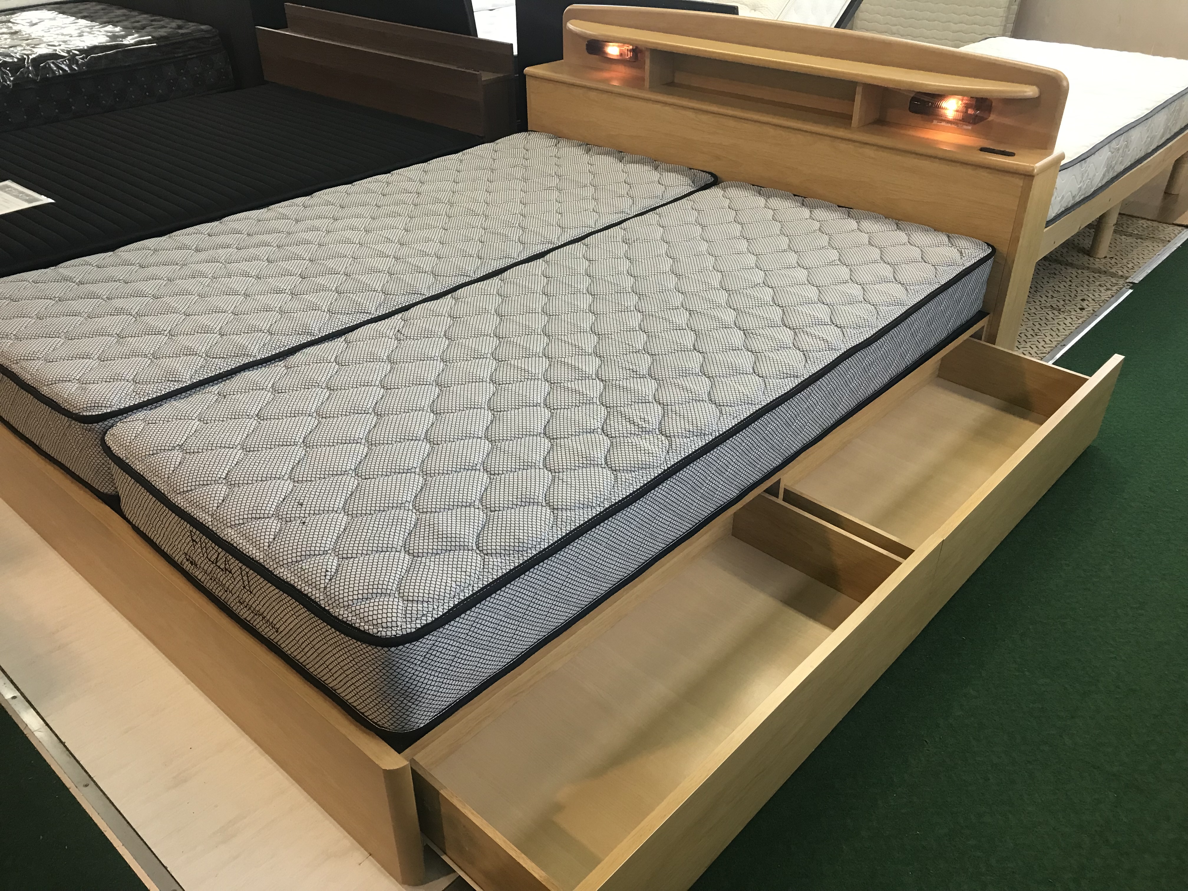 ニトリ｜NITORI｜クイーンベッド｜家具専門リサイクルショップ愛品館 