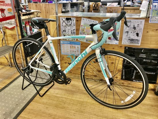 Bianchi Via Nirone 7 SORA 2019モデル ビアンキ ビアニローネ7 ロードバイク買取致しました！中古自転車販売買取 千葉市若葉区リサイクルショップ愛品館千葉店