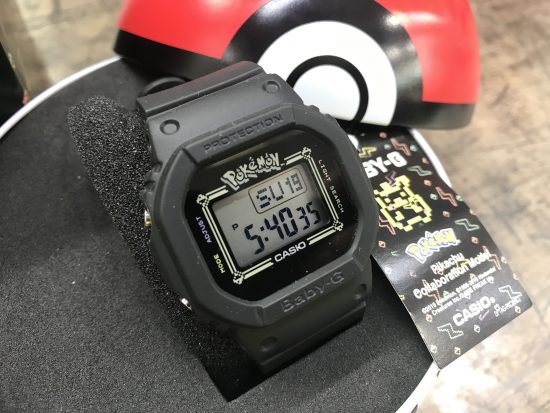 CASIO Baby-G 25th anniversary Pokemon ピカチュウコラボモデル BGD-560PKC-1買取致しました！腕時計中古販売買取 愛品館千葉店