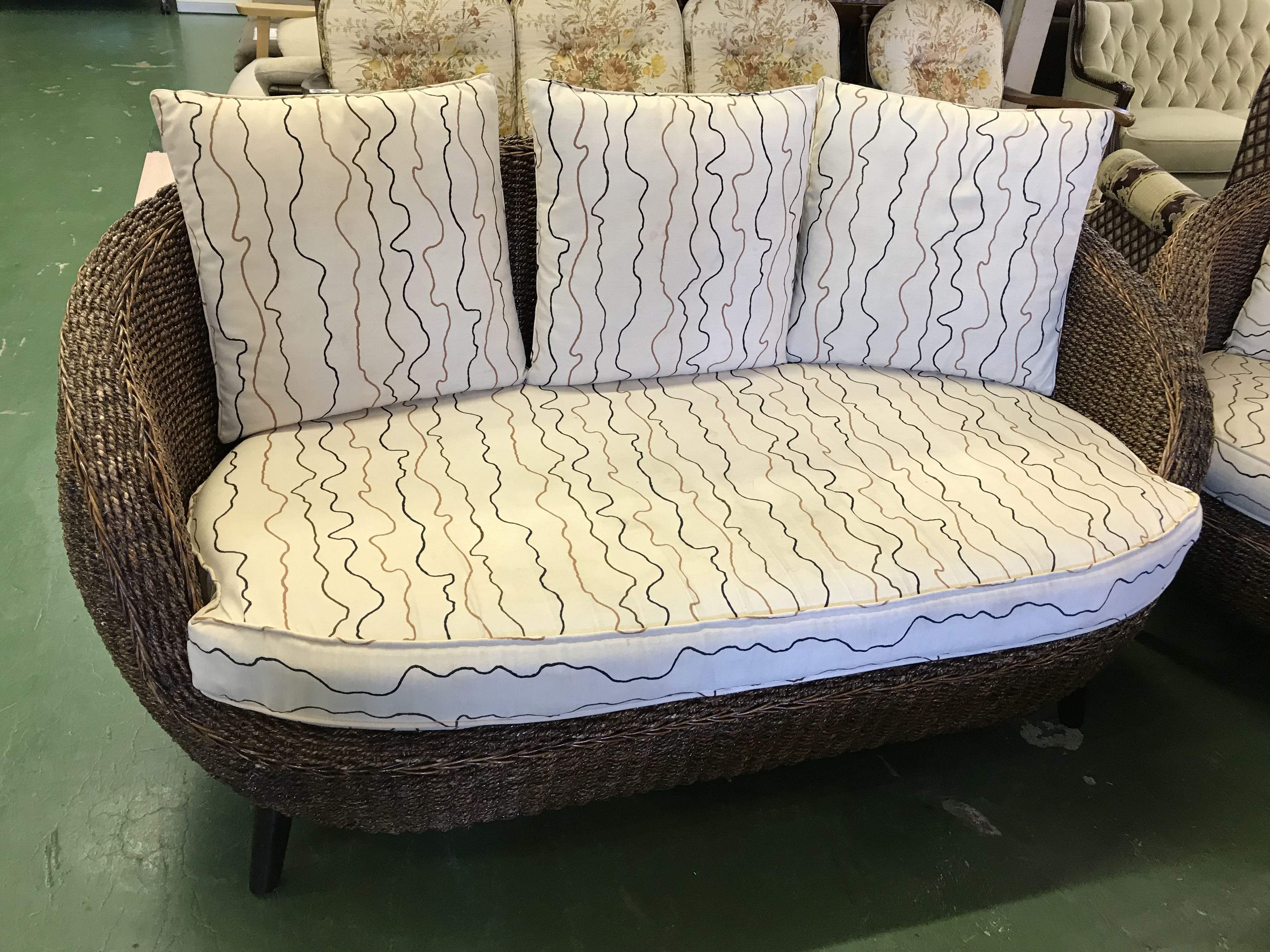 アジアン応接ソファ4点セット 買取致しました｜愛品館八千代店  