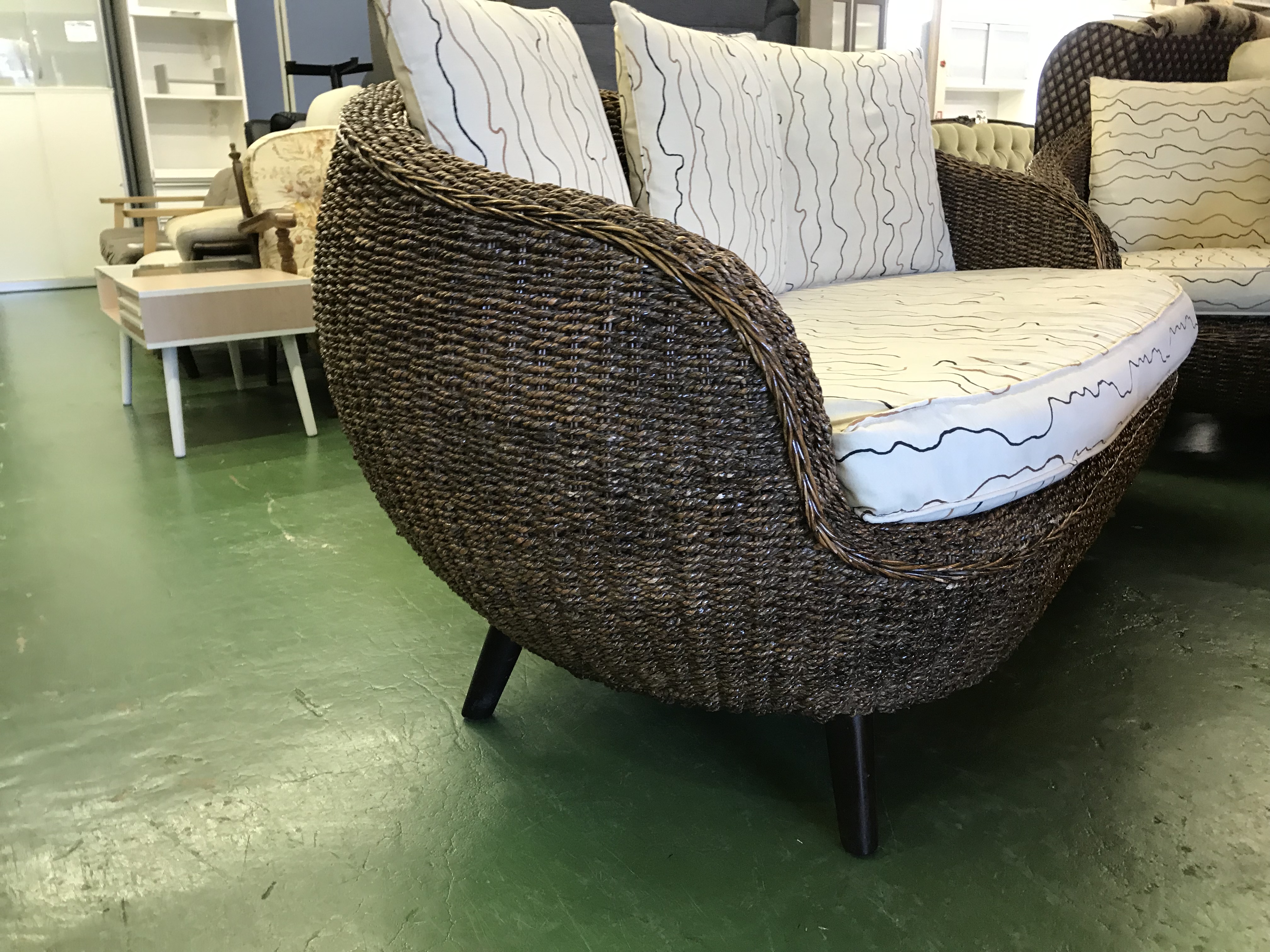 アジアン応接ソファ4点セット 買取致しました｜愛品館八千代店  