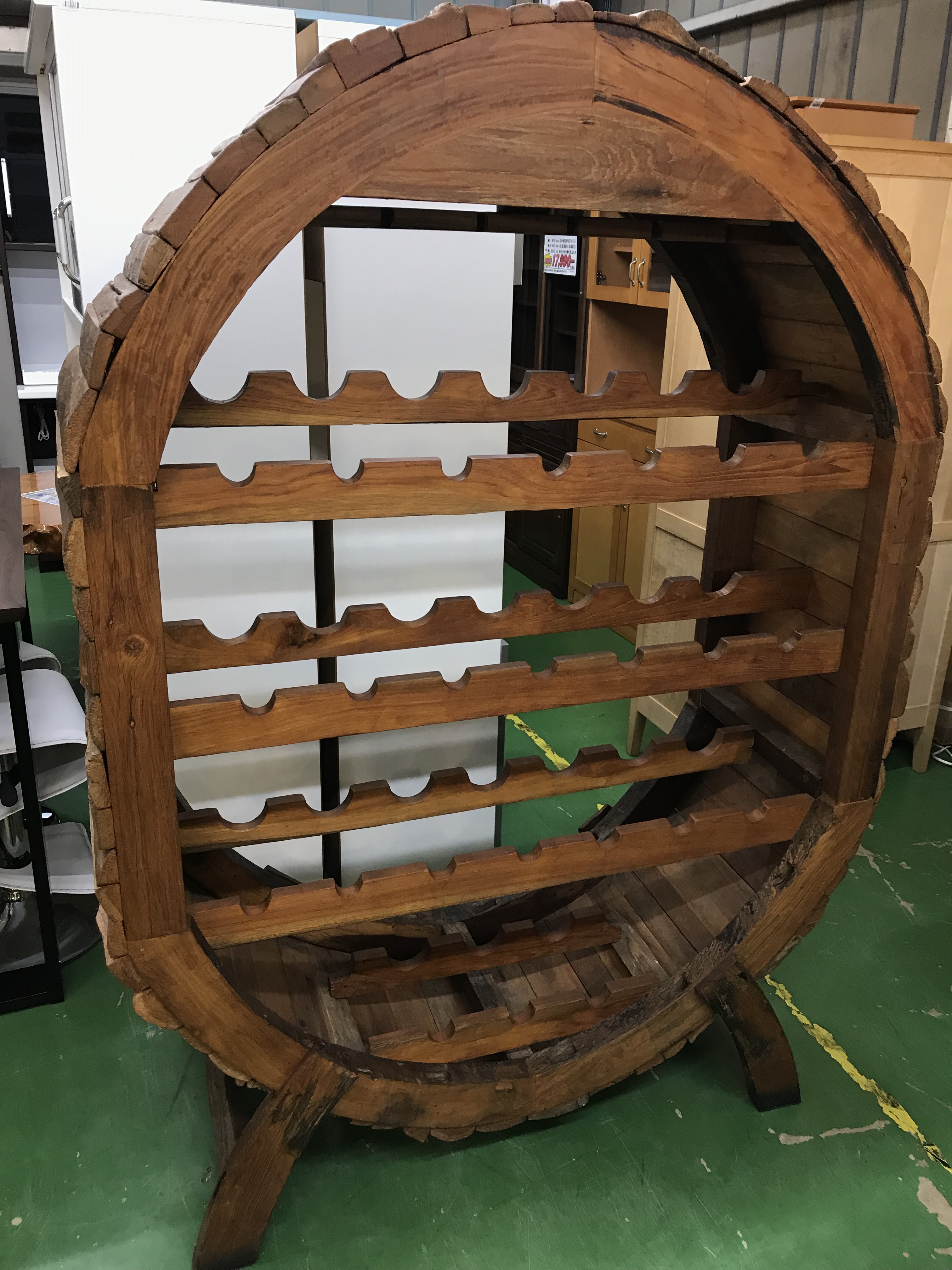 大型木製ワインラック入荷!! 家具専門リサイクルショップ愛品館八千代 