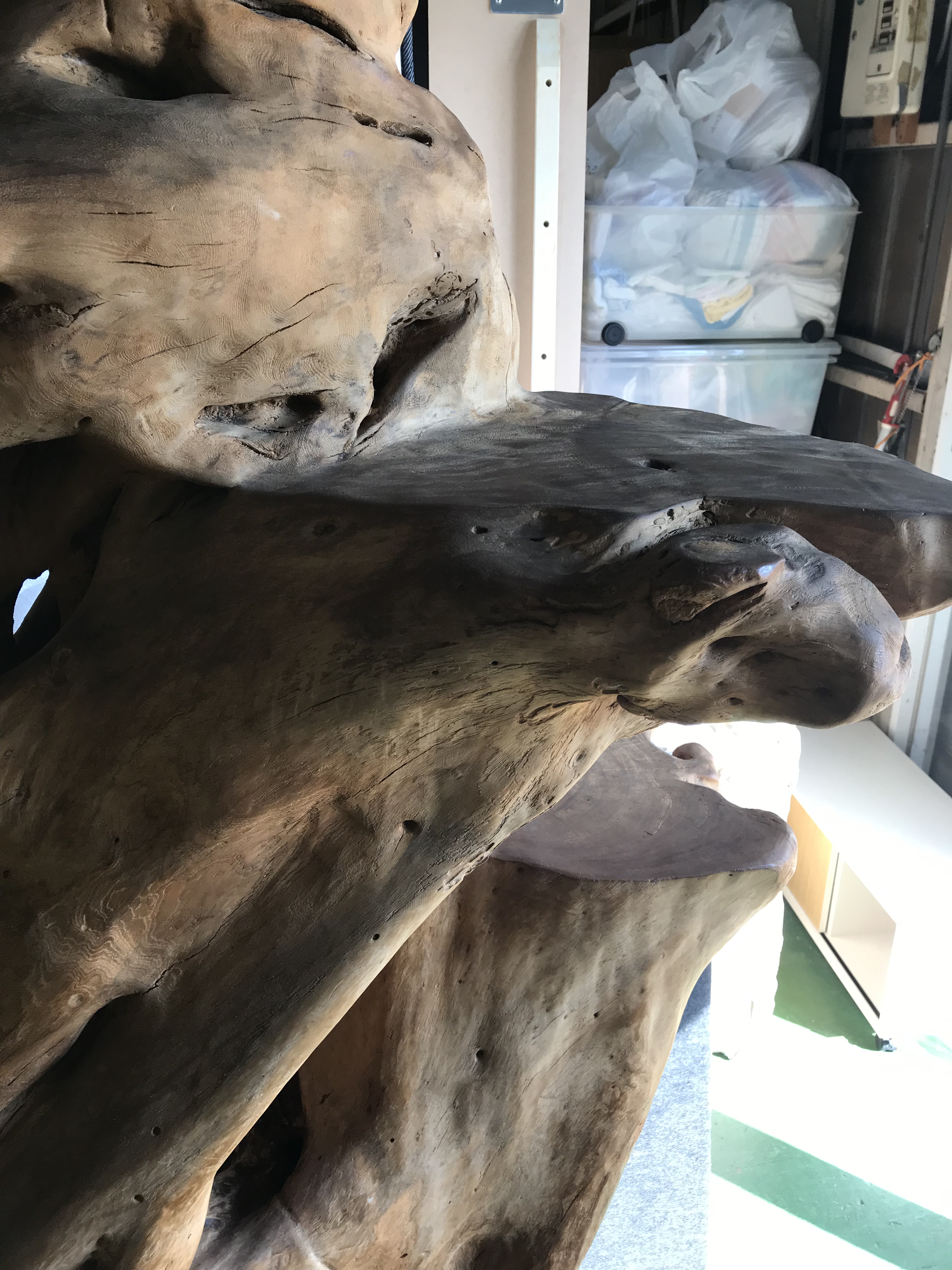愛品館八千代店】特大流木アート衝立