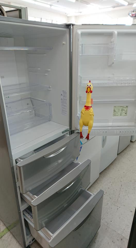 AQUA（アクア） 355L ４ドア冷凍冷蔵庫 「AQR-361D（S)」 （2015年製