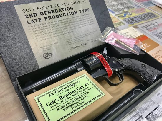 RAMPANT CLASSIC COLT SAA.45 2ND GENERATION LATE PRODUCTION TYPE モデルガン買取