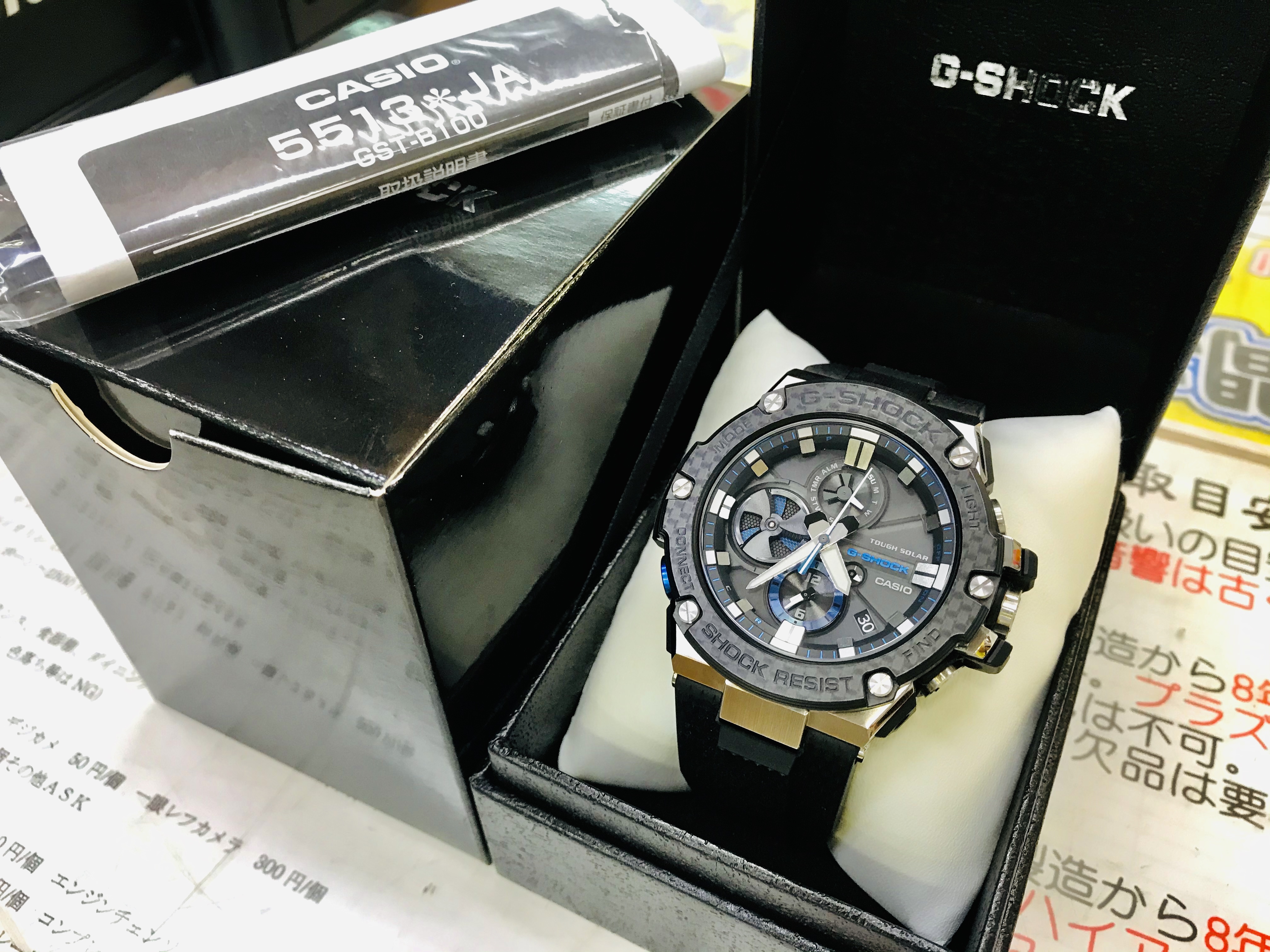 CASIO G-SHOCK GST-B100XA-1AJF 正規品 新品 未使用