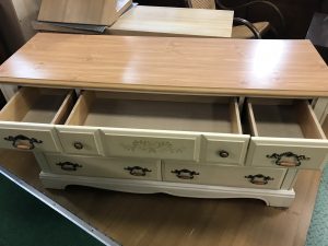 輸入家具3段チェスト (4)