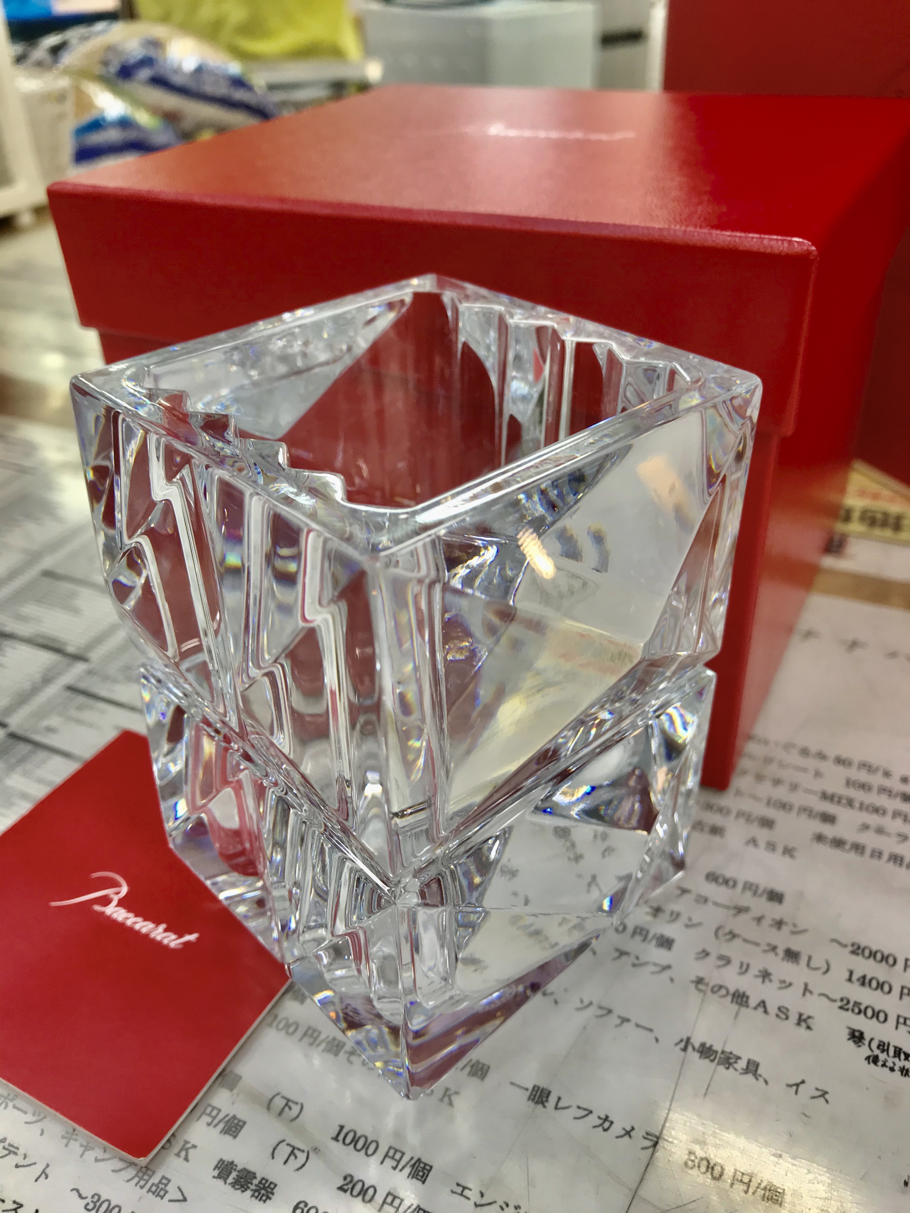 Baccarat LOUXOR バカラ ルクソール ペンホルダー買取致しました｜愛品 ...