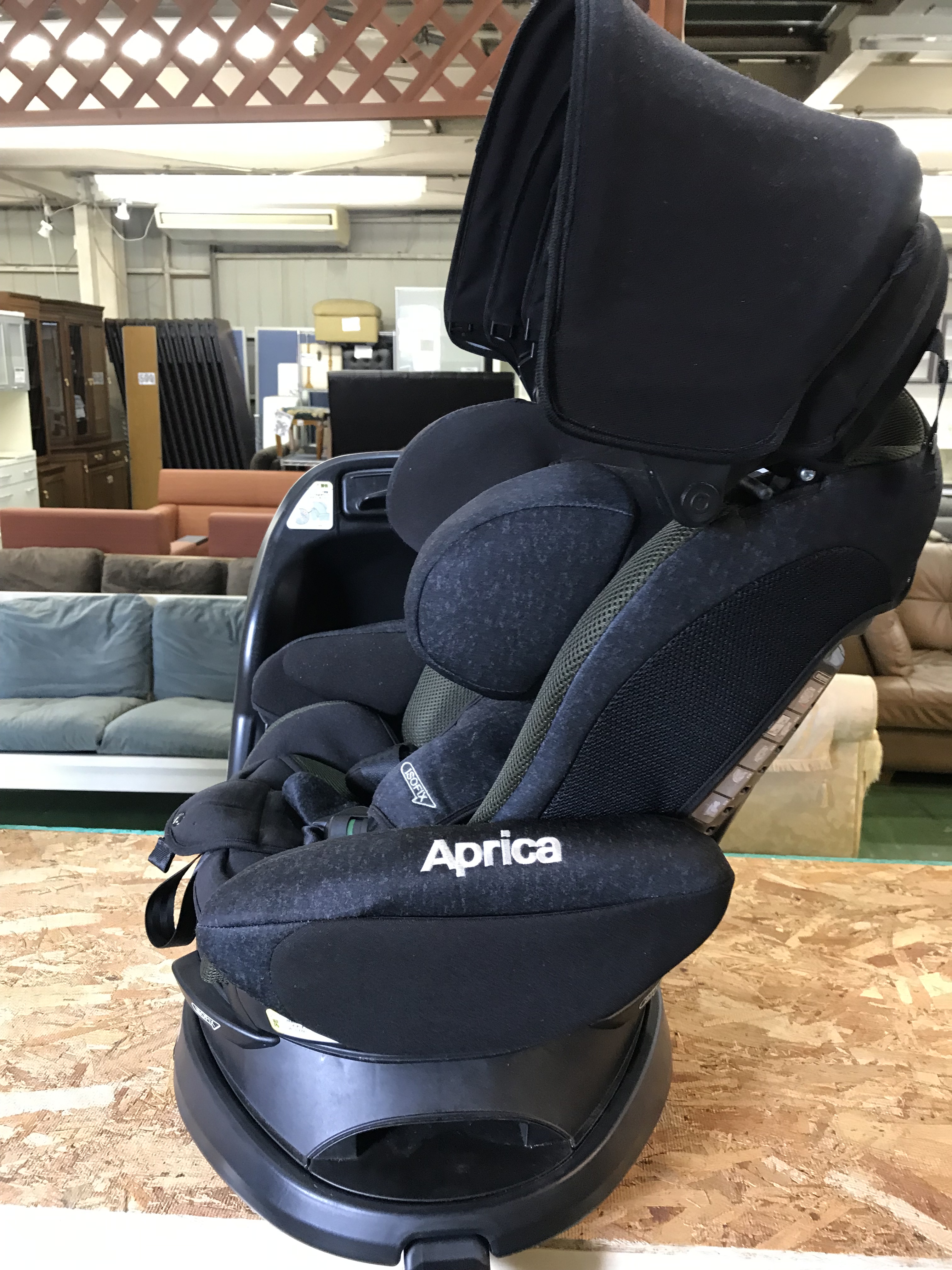 Aprica フラディア グロウ ISOFIX チャイルドシート 買取致しました 