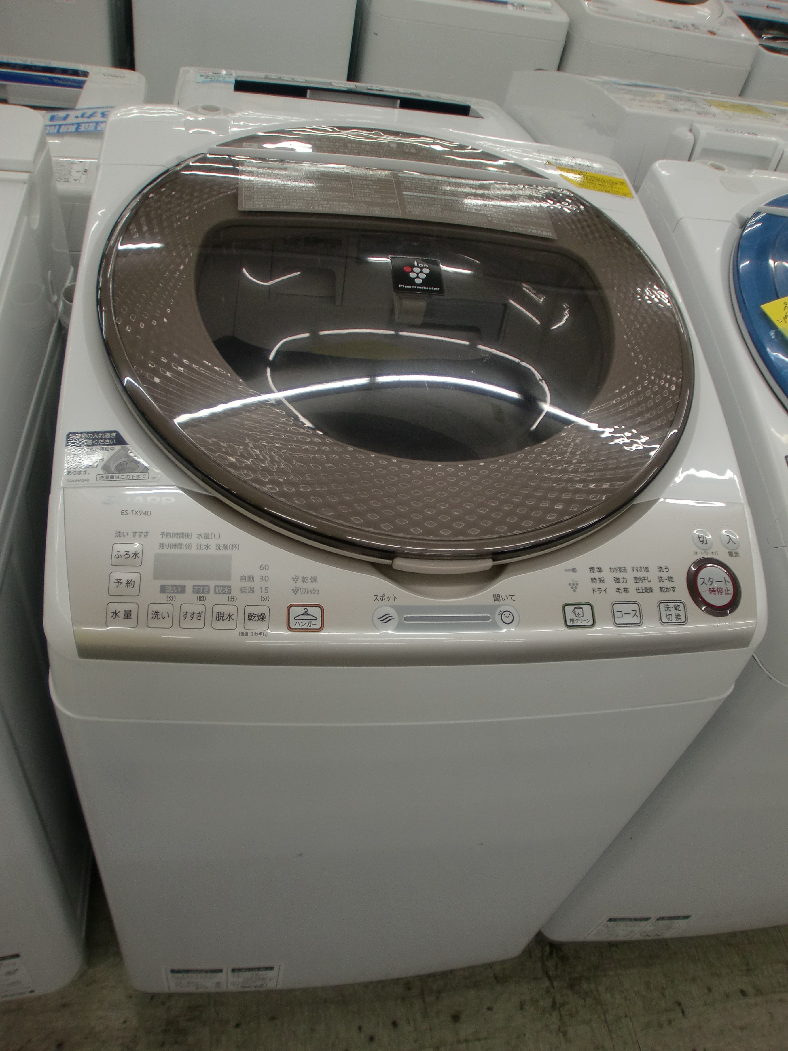iΦ SHARP シャープ ES-GV10C 全自動洗濯機 10kg 2019年 - メルカリ