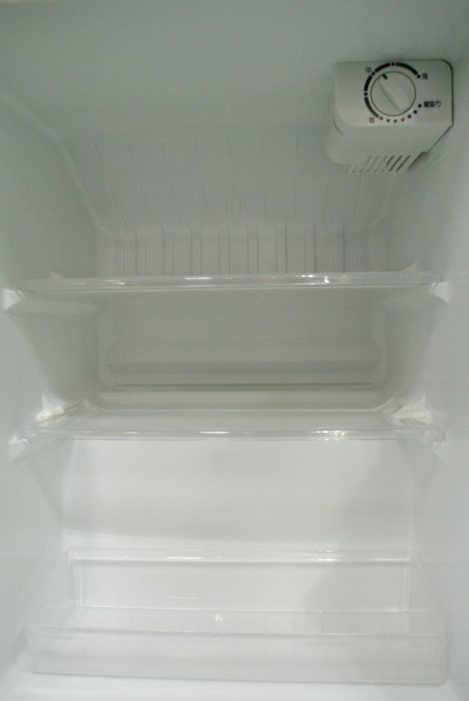 Haier(ハイアール)106L 2ドア冷蔵庫 JR-N106K 2015年製。安い中古 