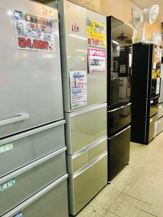 中古大型ファミリー用冷蔵庫リサイクルショップ愛品館千葉店