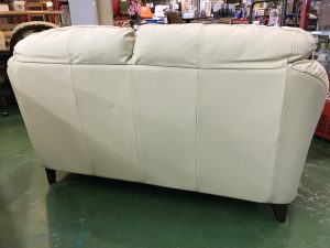 Italsofa2人掛総本革ソファ+オットマン (4)